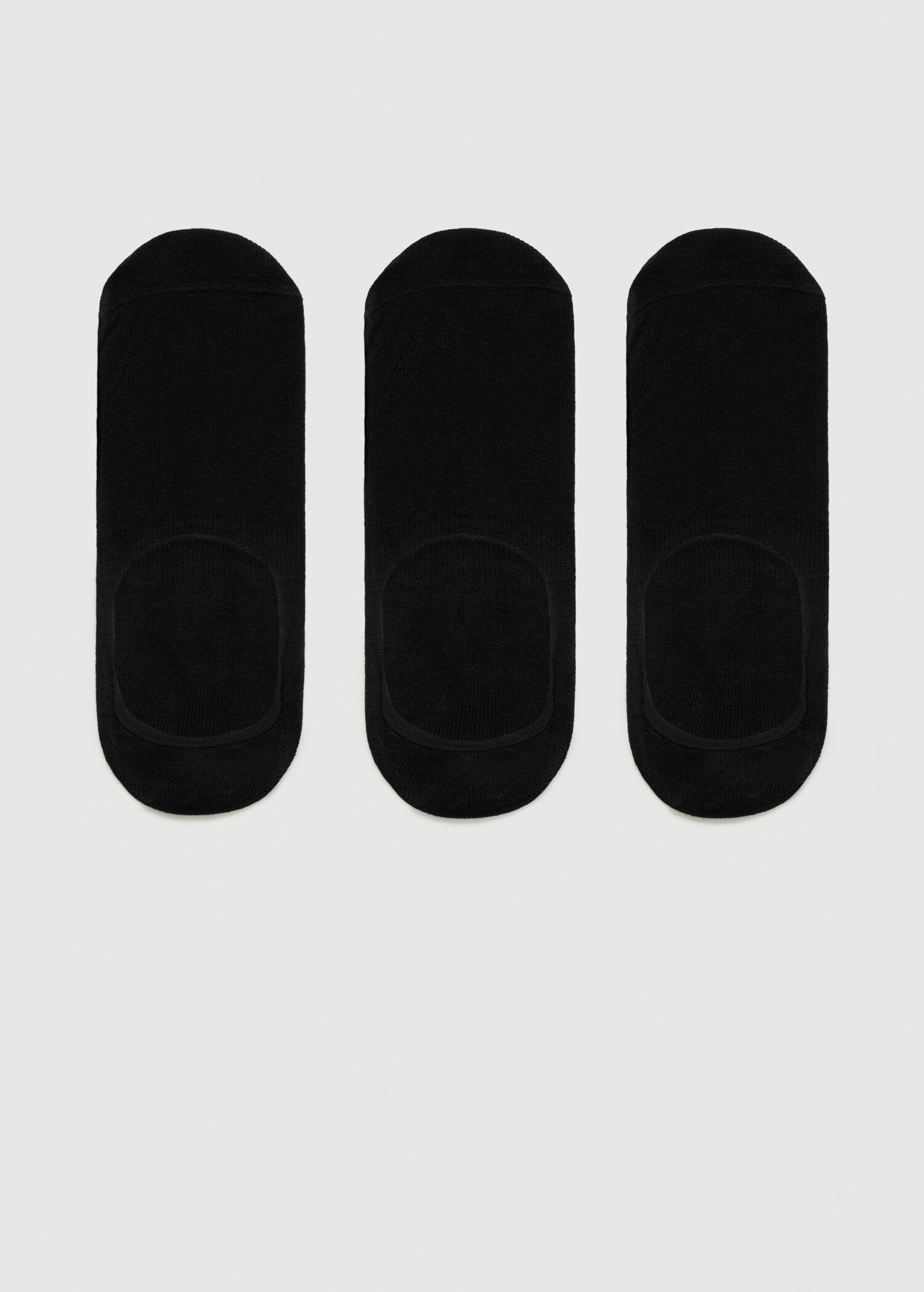 3-pack of invisible socks - Article without model