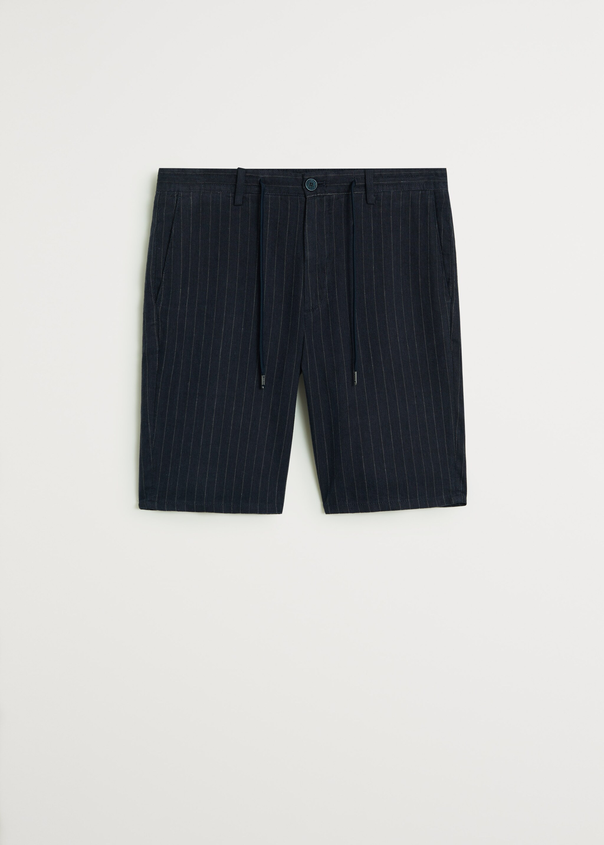 Bermudas lino algodón rayas - Artículo sin modelo