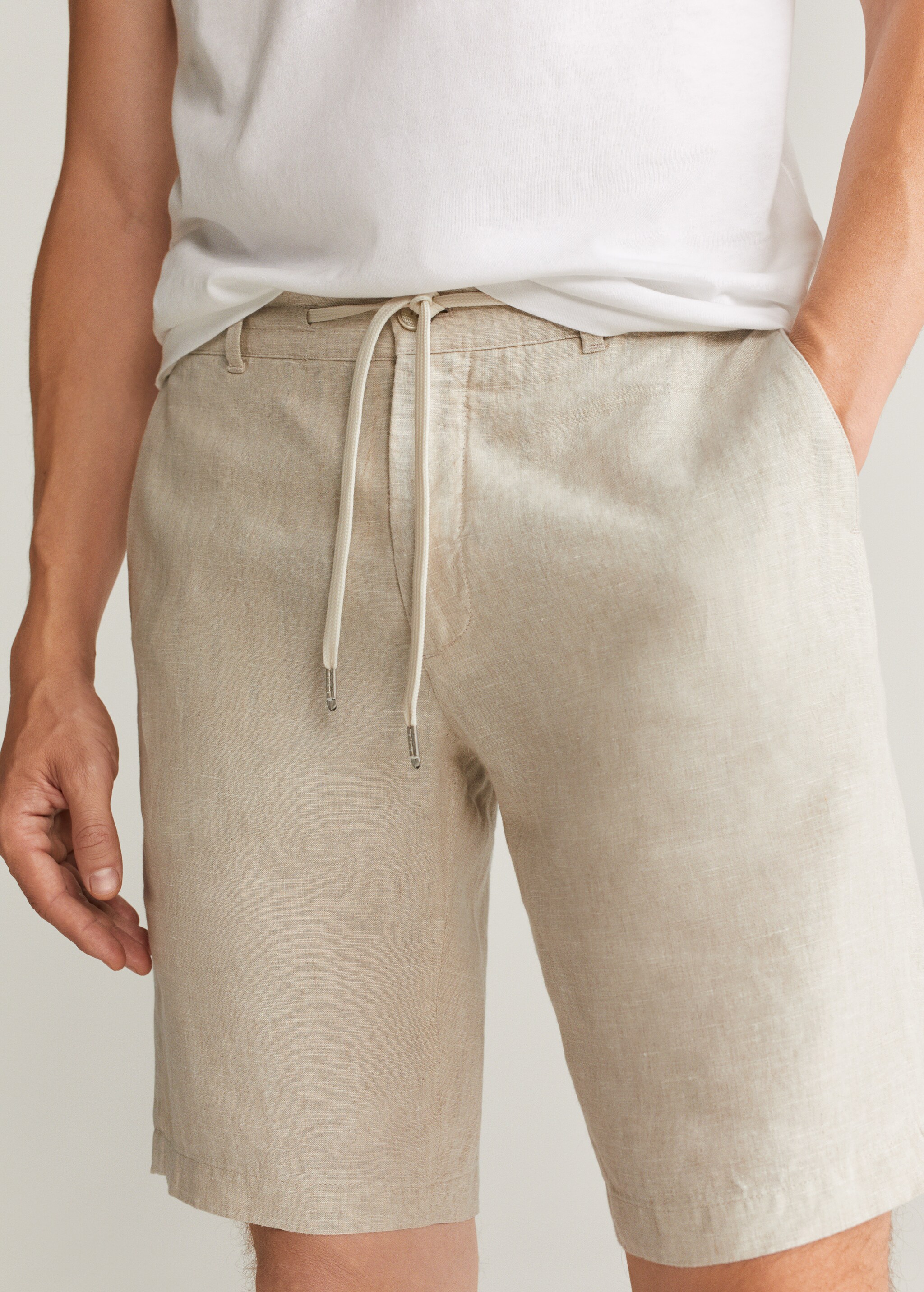 Bermudas cordón lino - Detalle del artículo 1