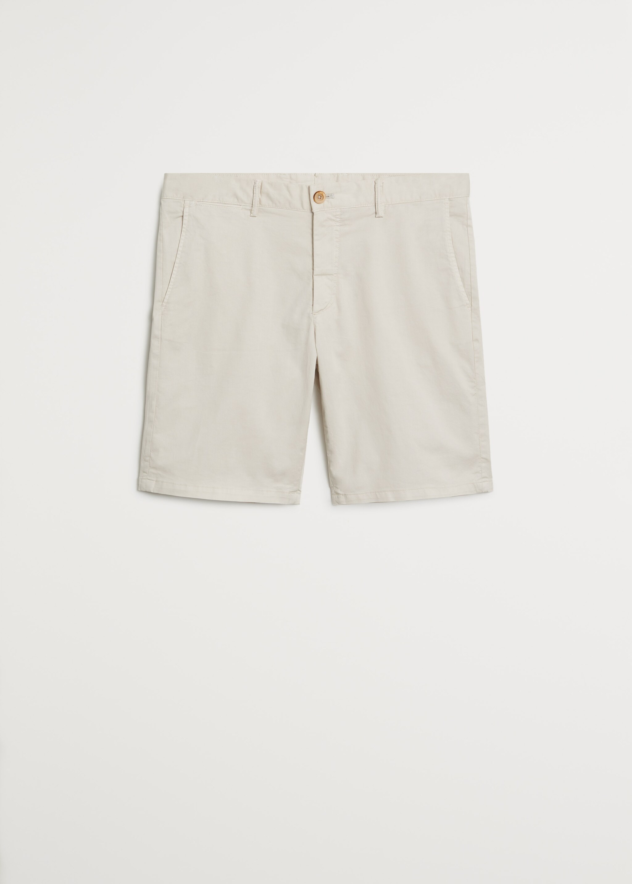 Bavlněné bermudy chino slim fit - Zboží bez modelu