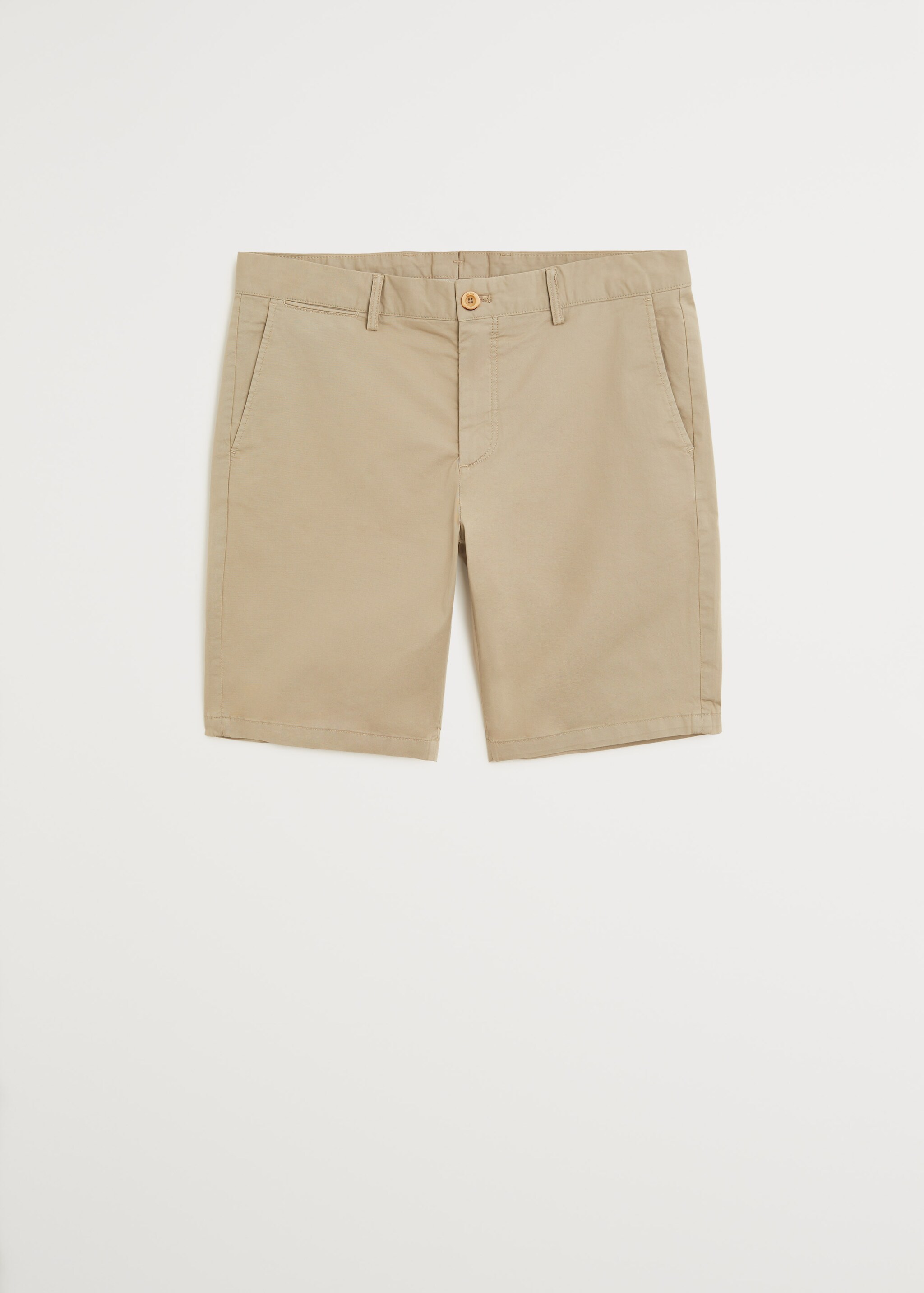 Bavlněné bermudy chino slim fit - Zboží bez modelu