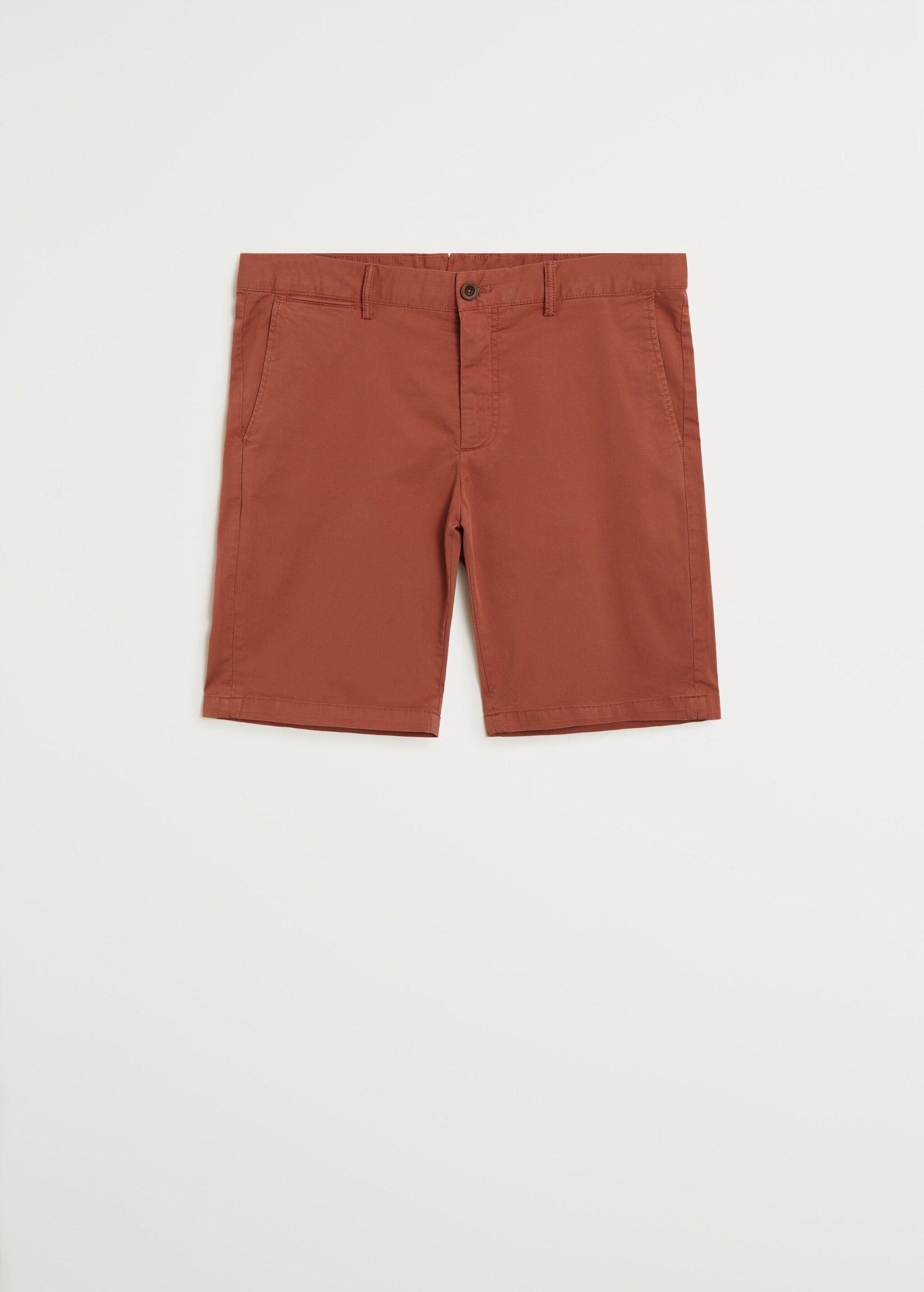 Bavlněné bermudy chino slim fit - Zboží bez modelu
