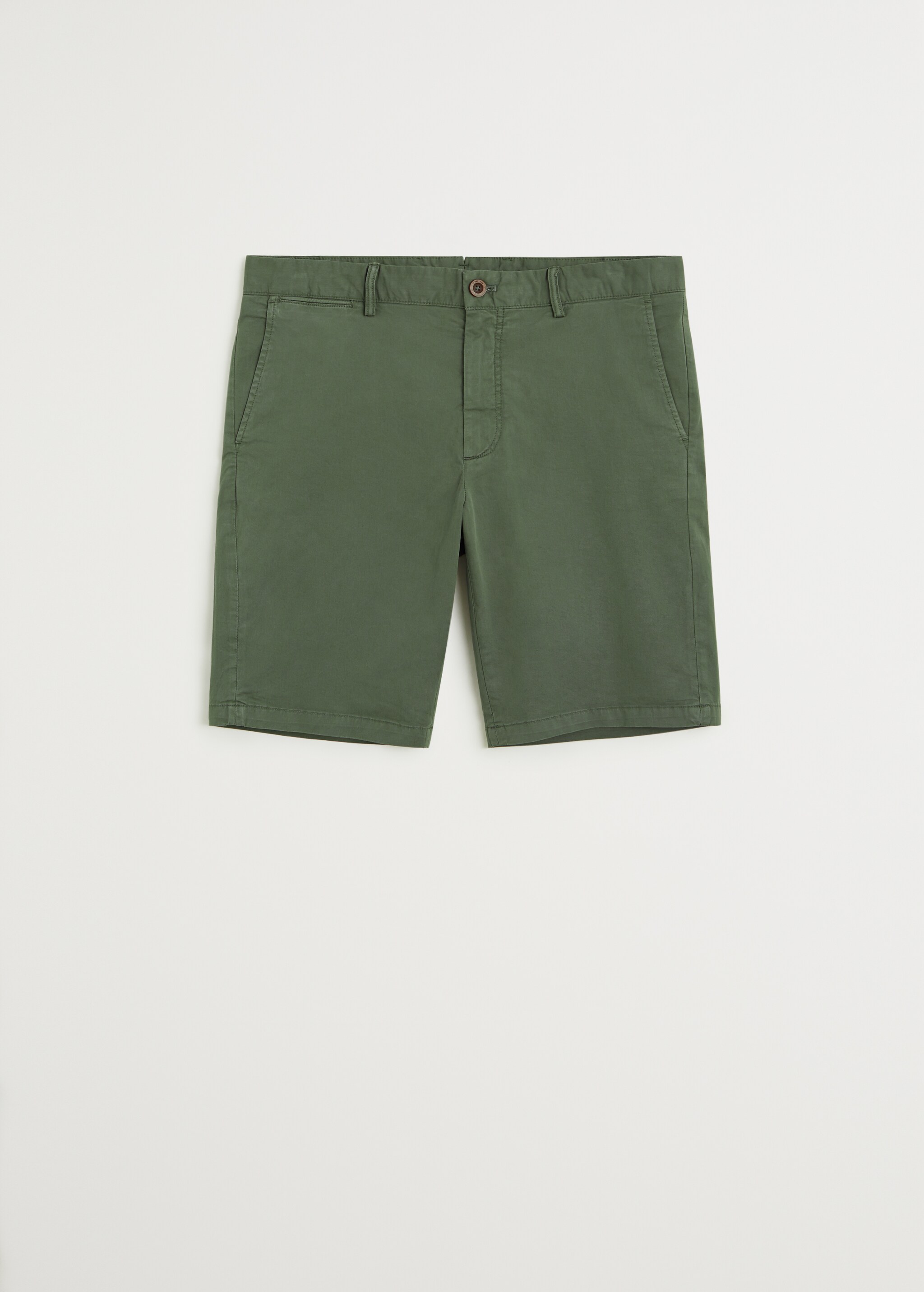 Bavlněné bermudy chino slim fit - Zboží bez modelu