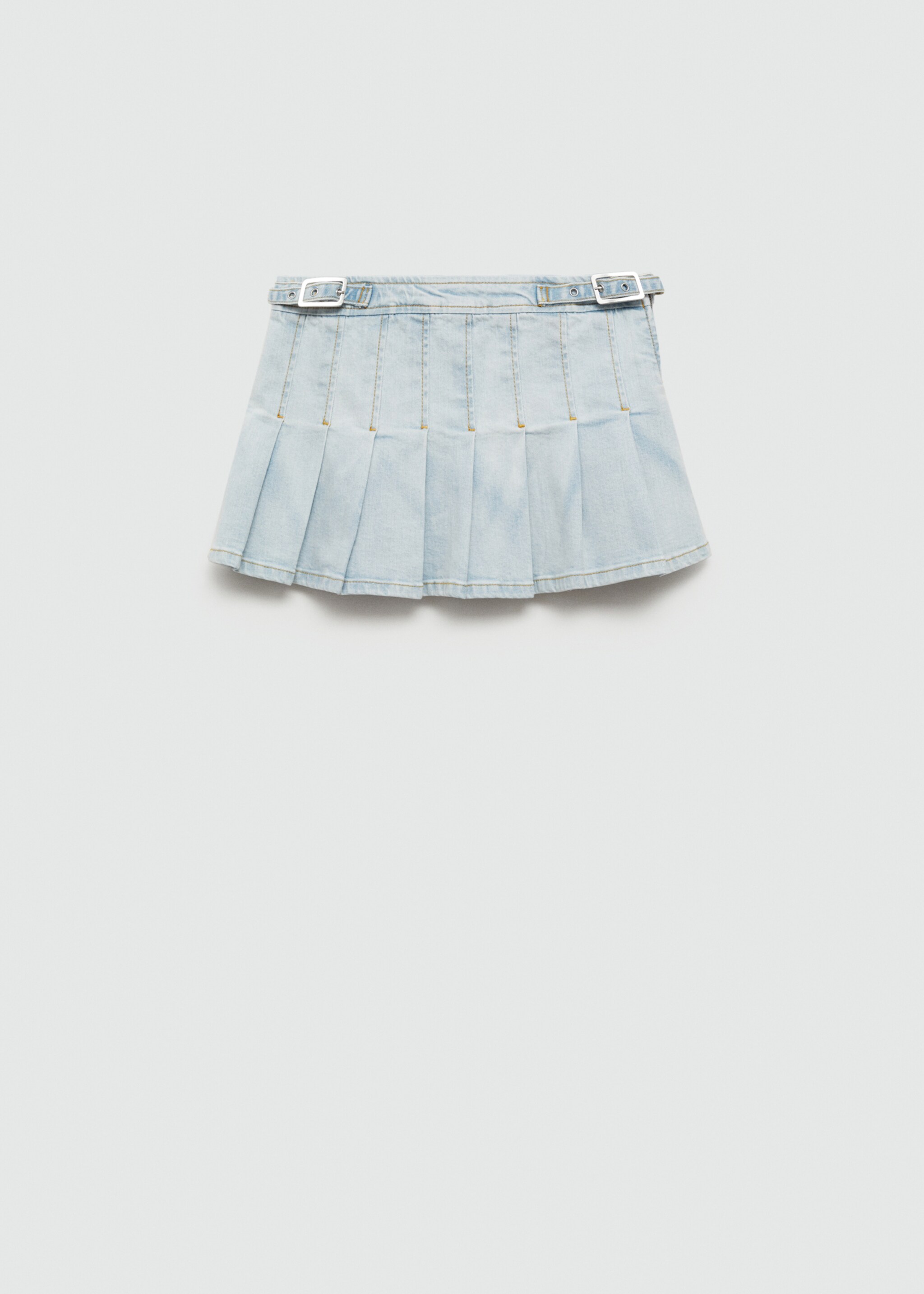 Denim mini-skirt - Article without model