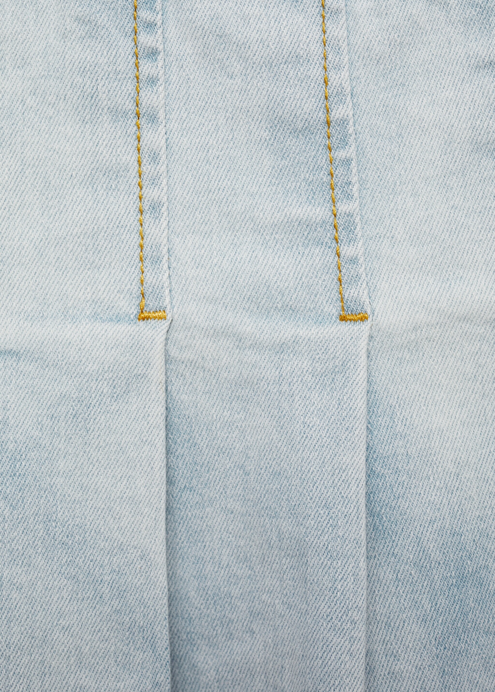 Denim mini-skirt - Details of the article 0