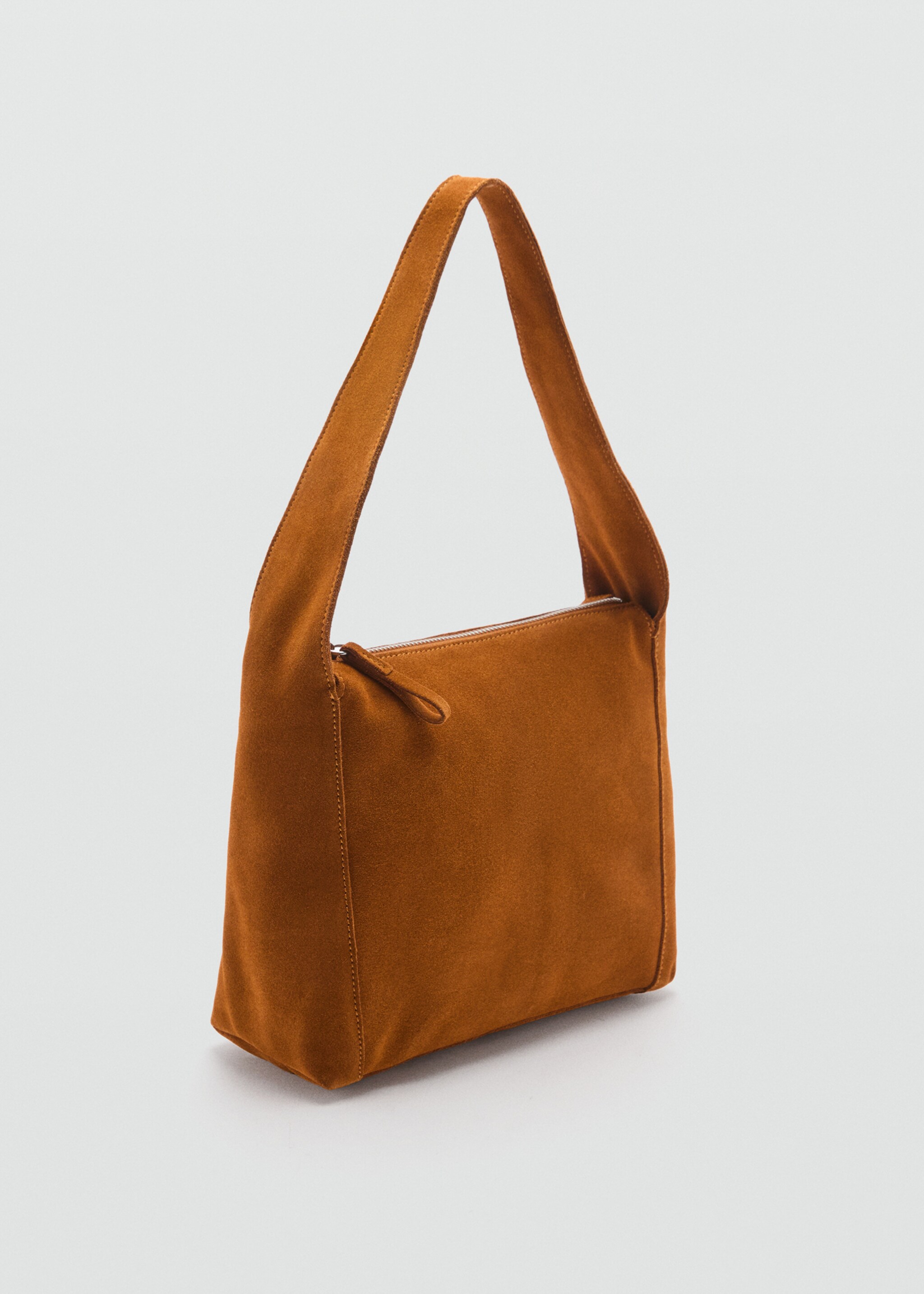 Suede shoulder bag - Medium plane, Leather. Ref: 77012008-00.