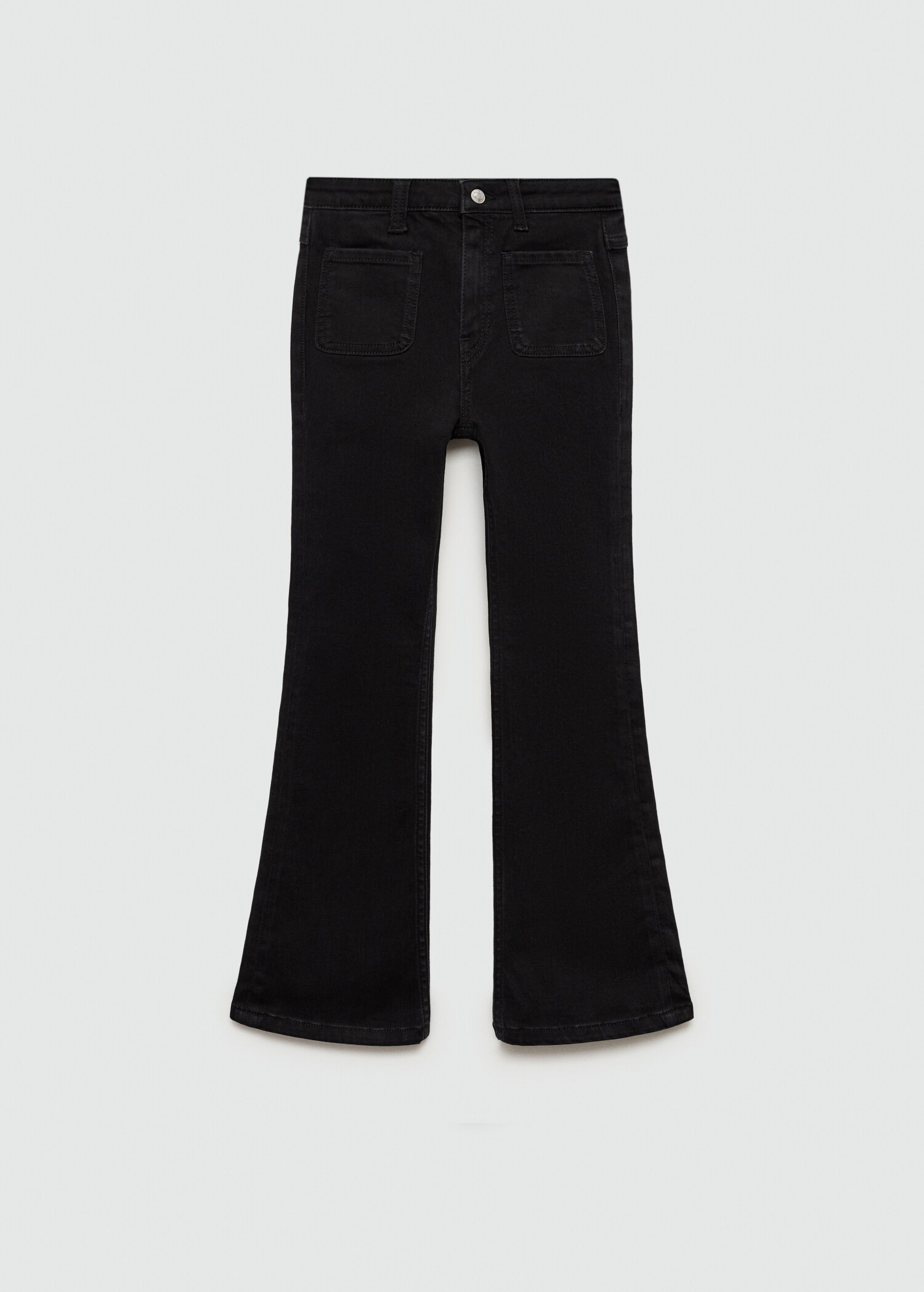 Flared jeans with pocket - Article without model