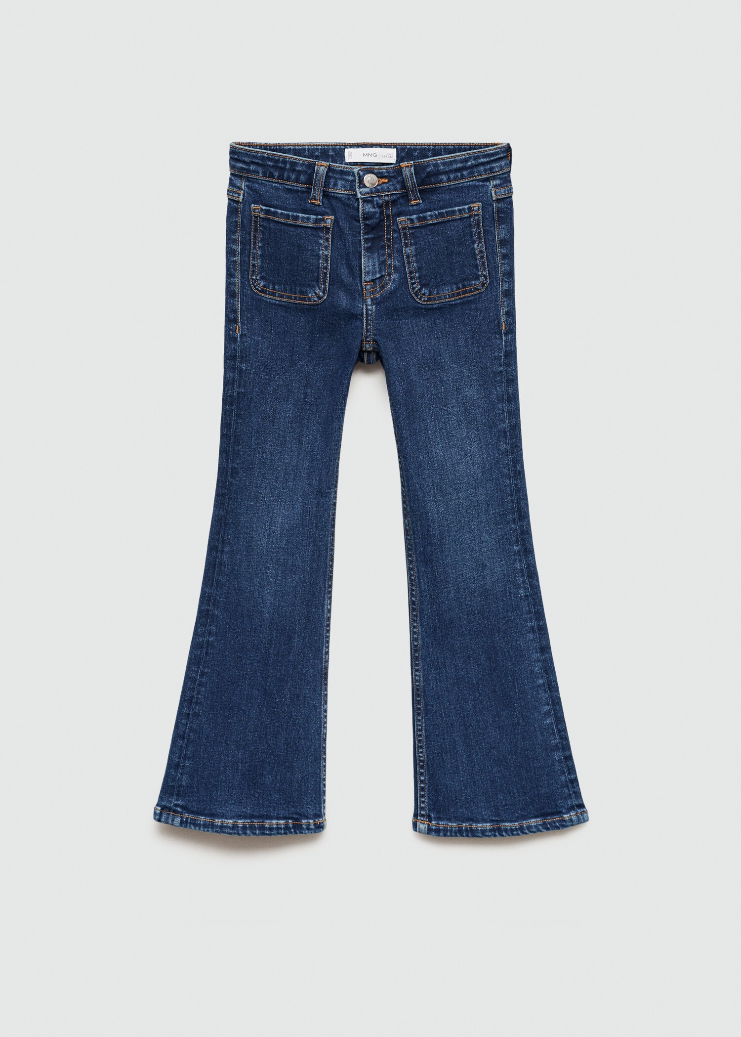 Flared jeans with pocket - Article without model