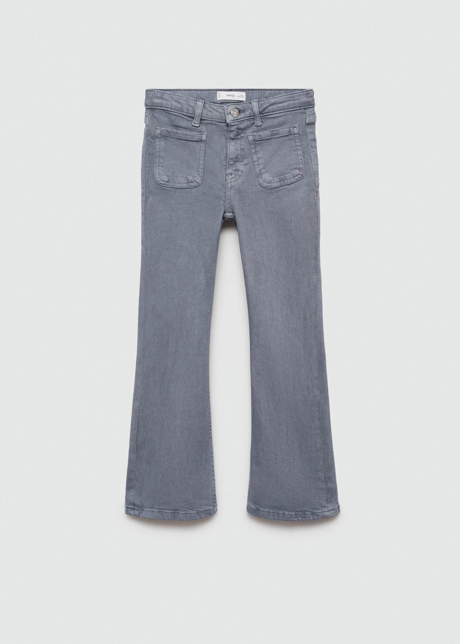 Flared jeans with pocket - Article without model