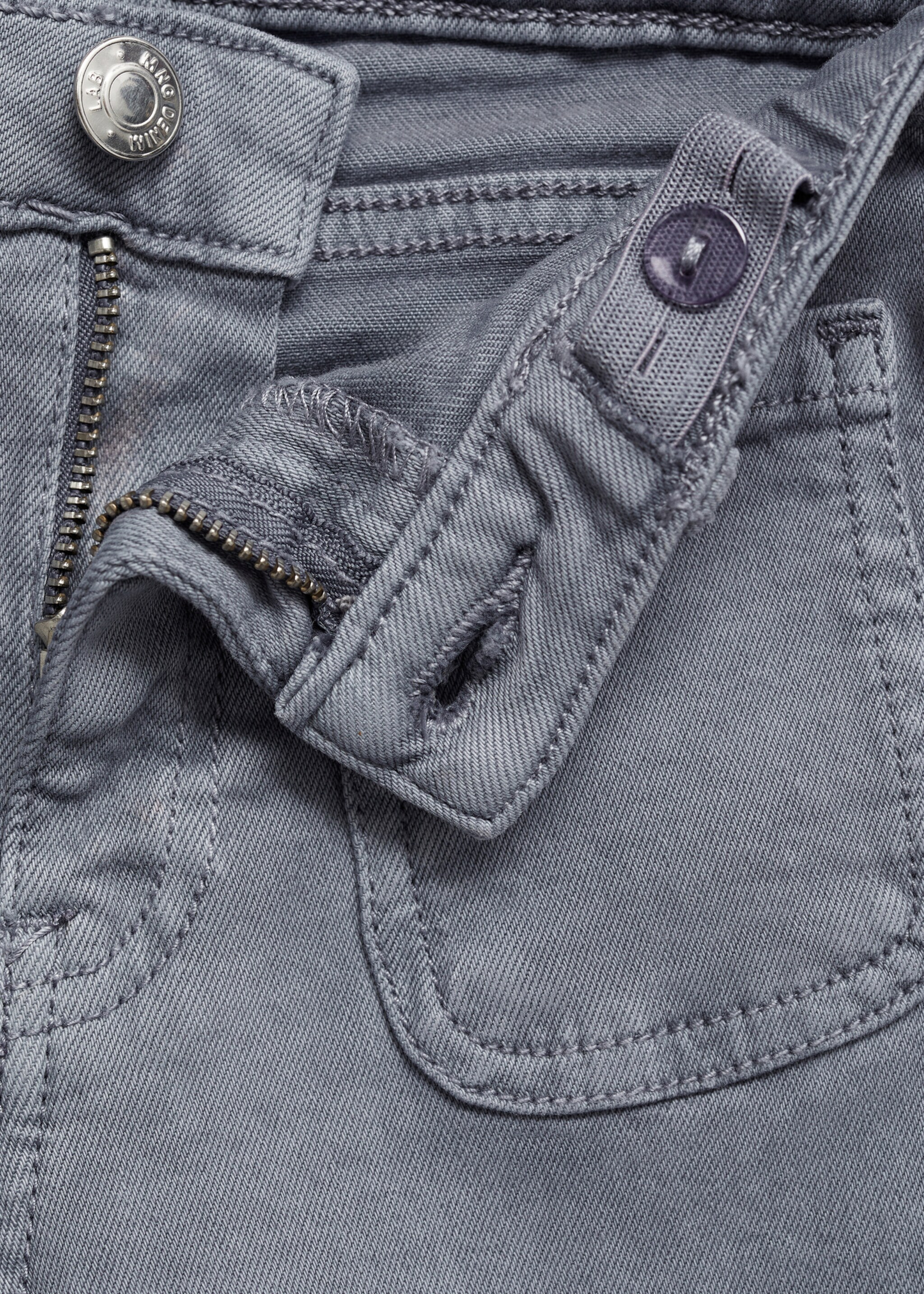 Flared jeans with pocket - Details of the article 0, Blue. Ref: 77012541-00.