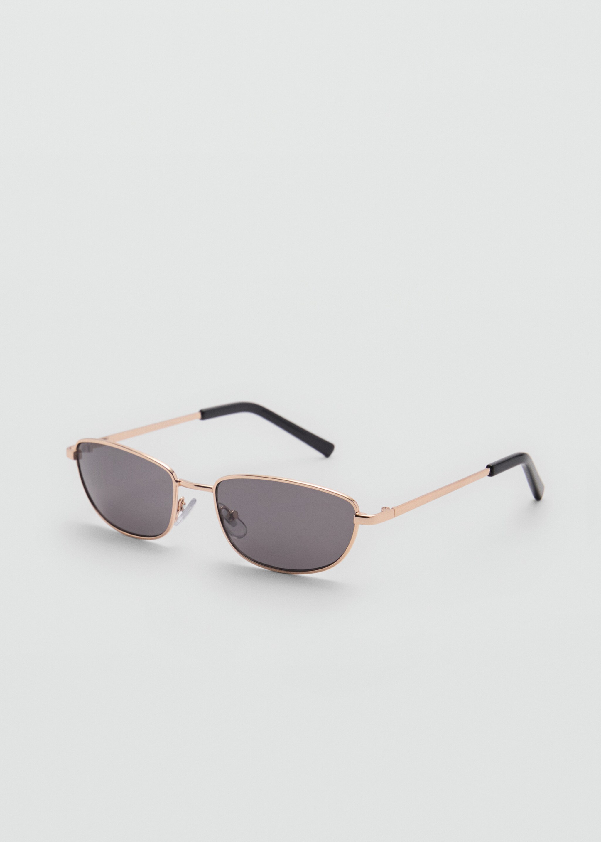 Metallic frame sunglasses - Medium plane