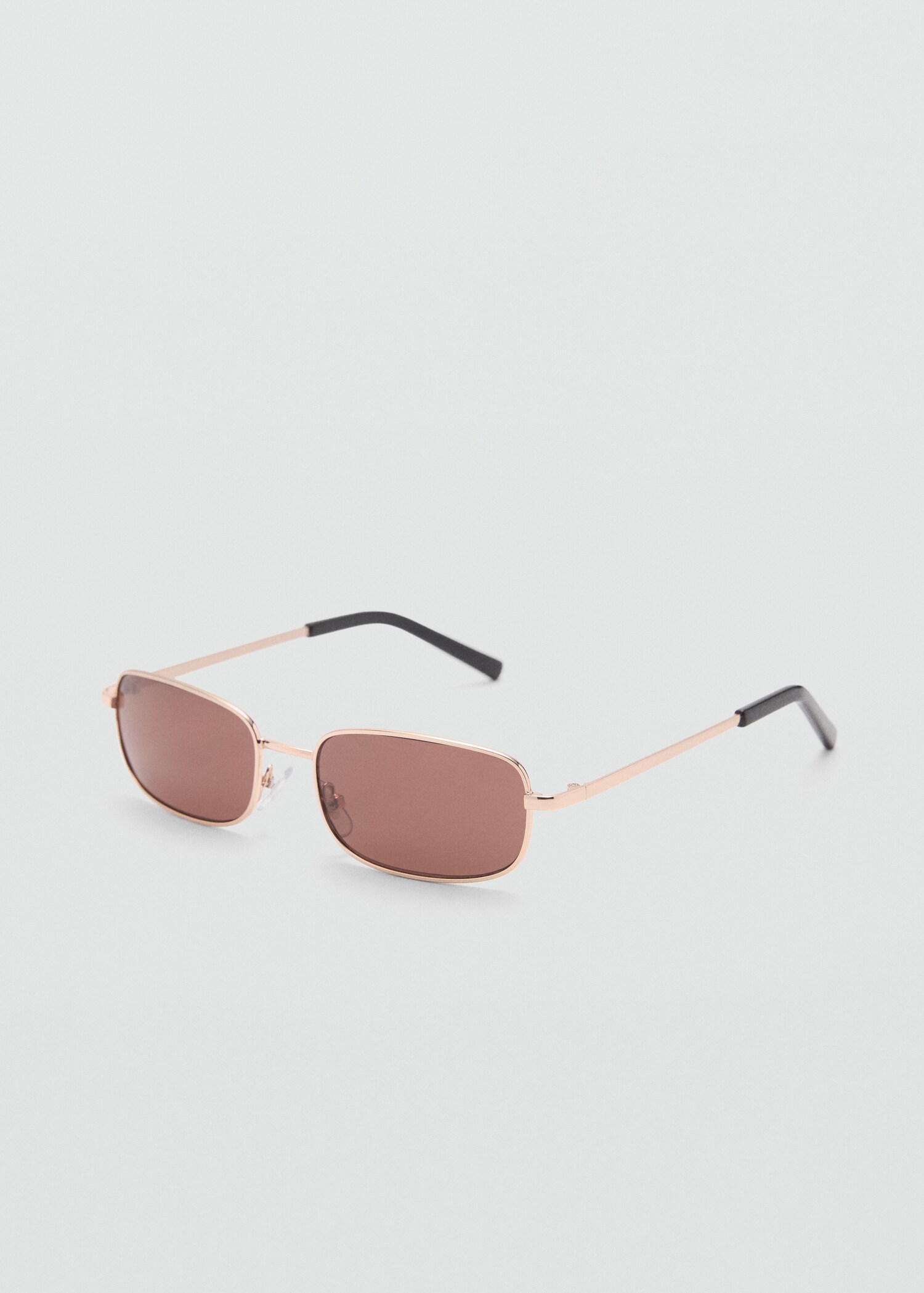 Metallic frame sunglasses - Medium plane