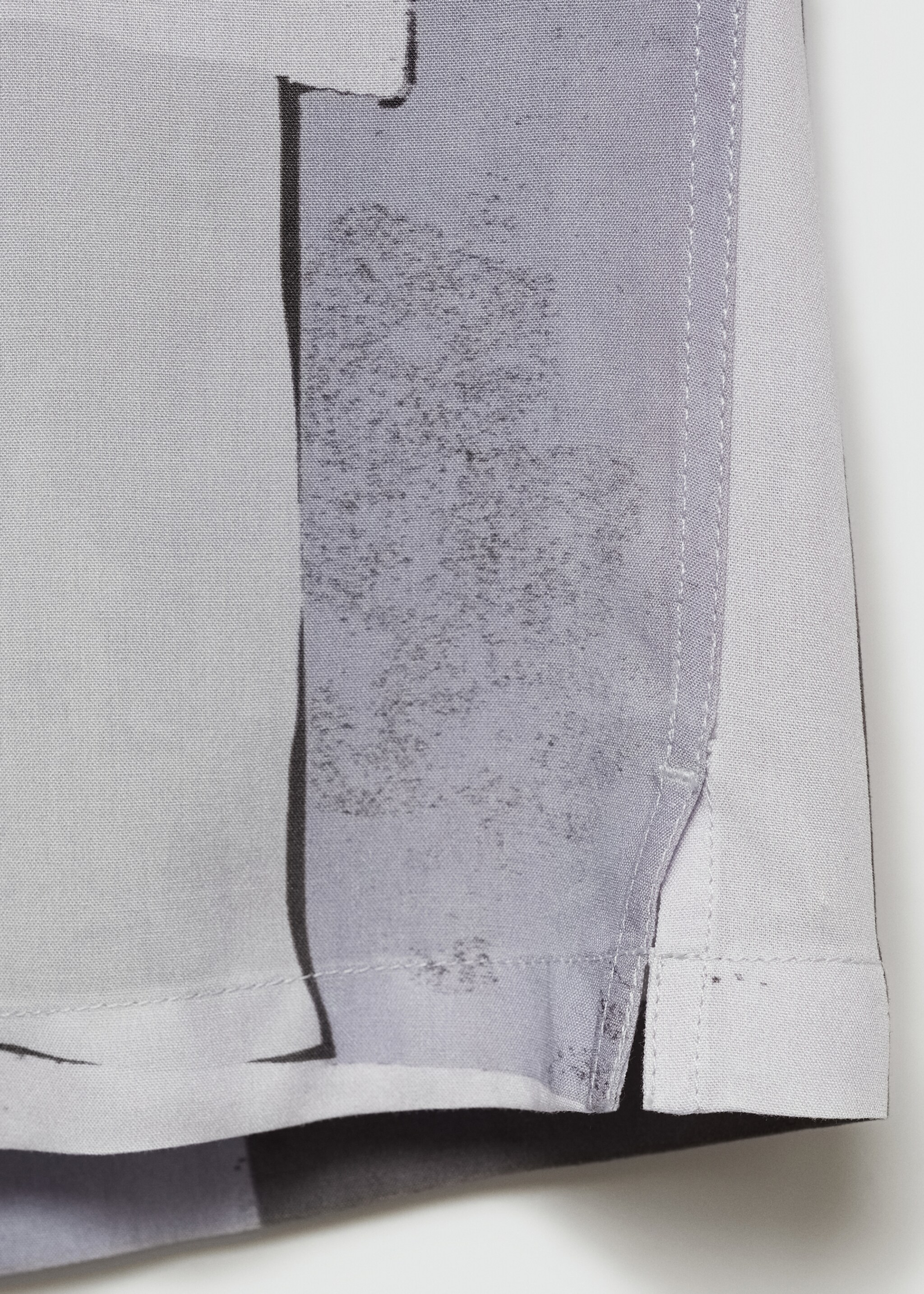Camicia regular-fit fluida stampata - Dettaglio dell'articolo 0