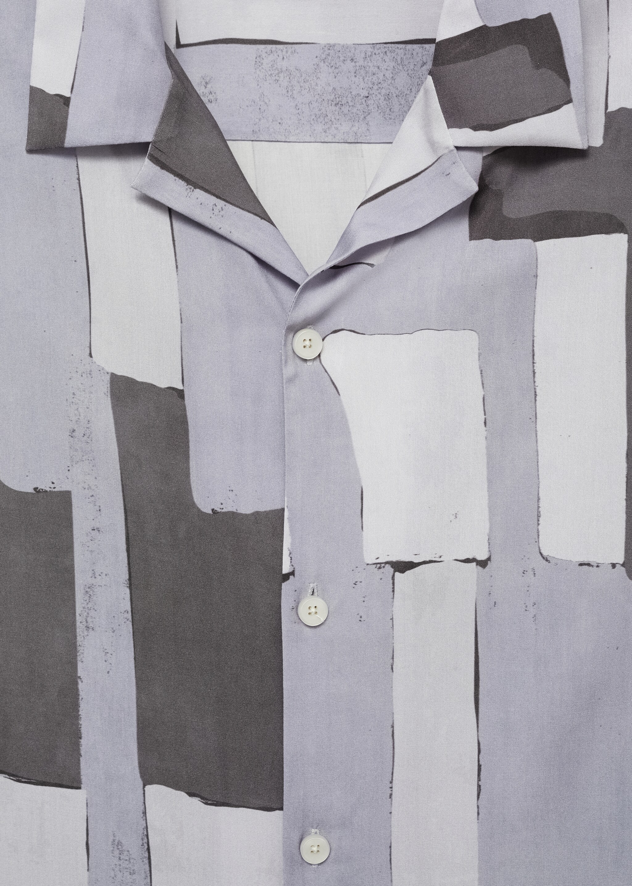 Camicia regular-fit fluida stampata - Dettaglio dell'articolo 8