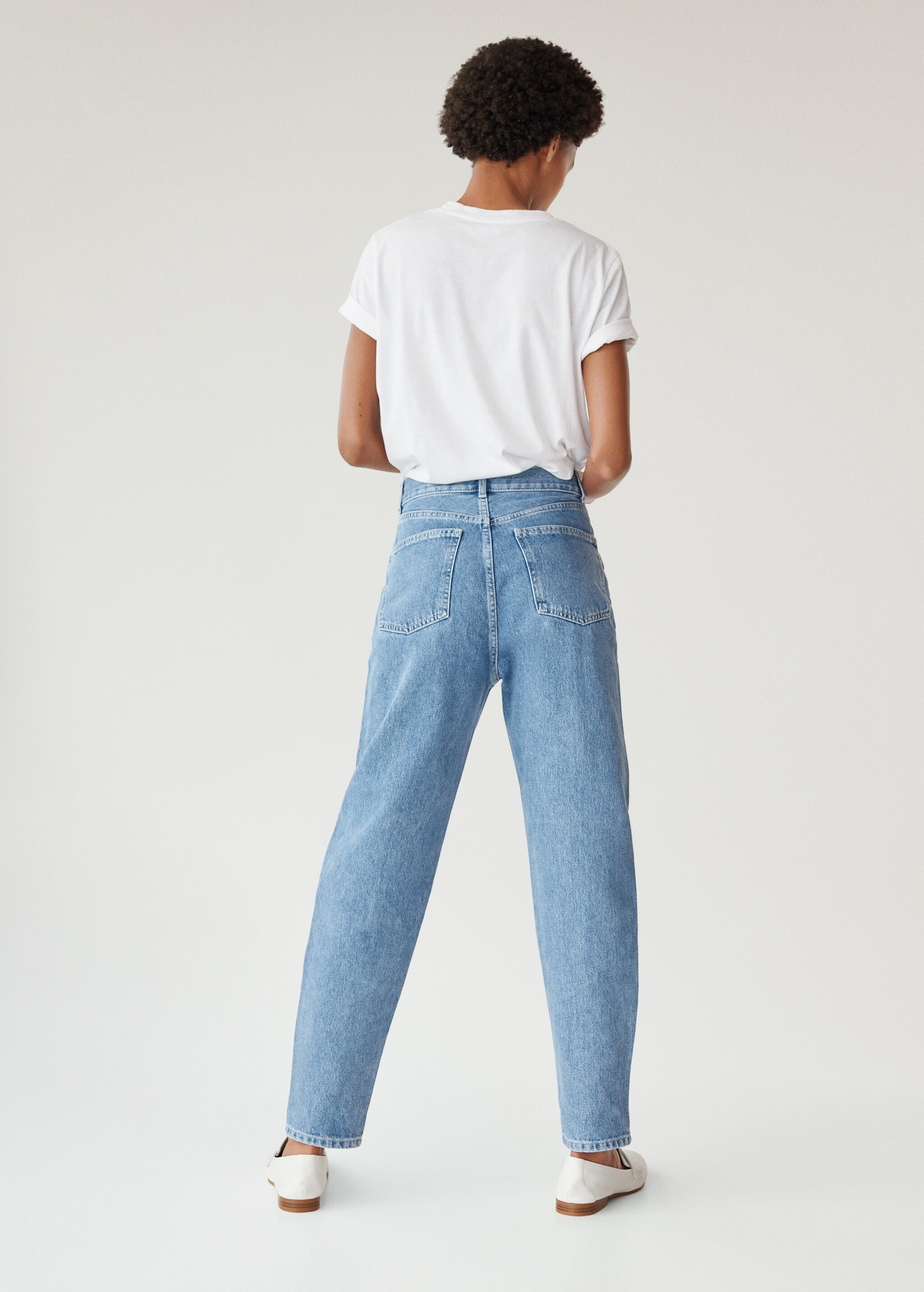 Jeans slouchy high waist - Reverso del artículo