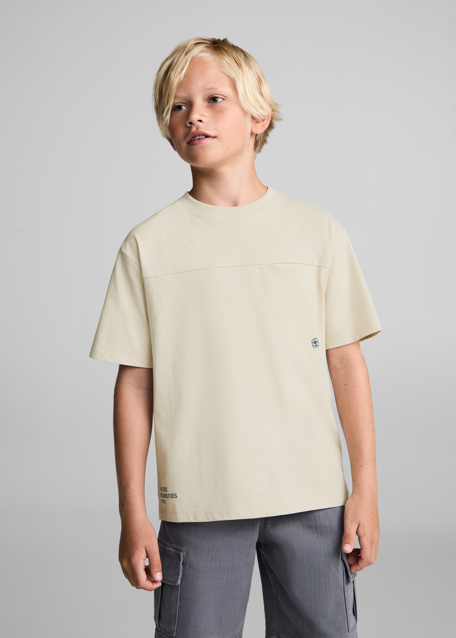 Cotton T-shirt - Medium plane