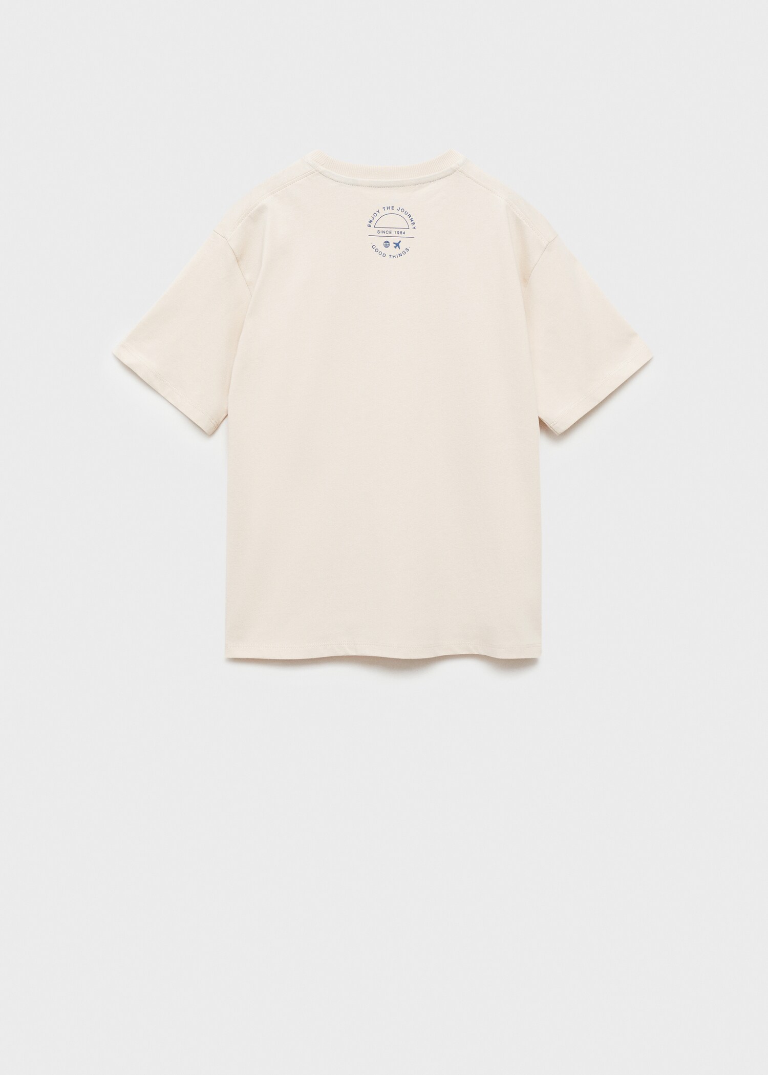 Cotton T-shirt - Reverse of the article