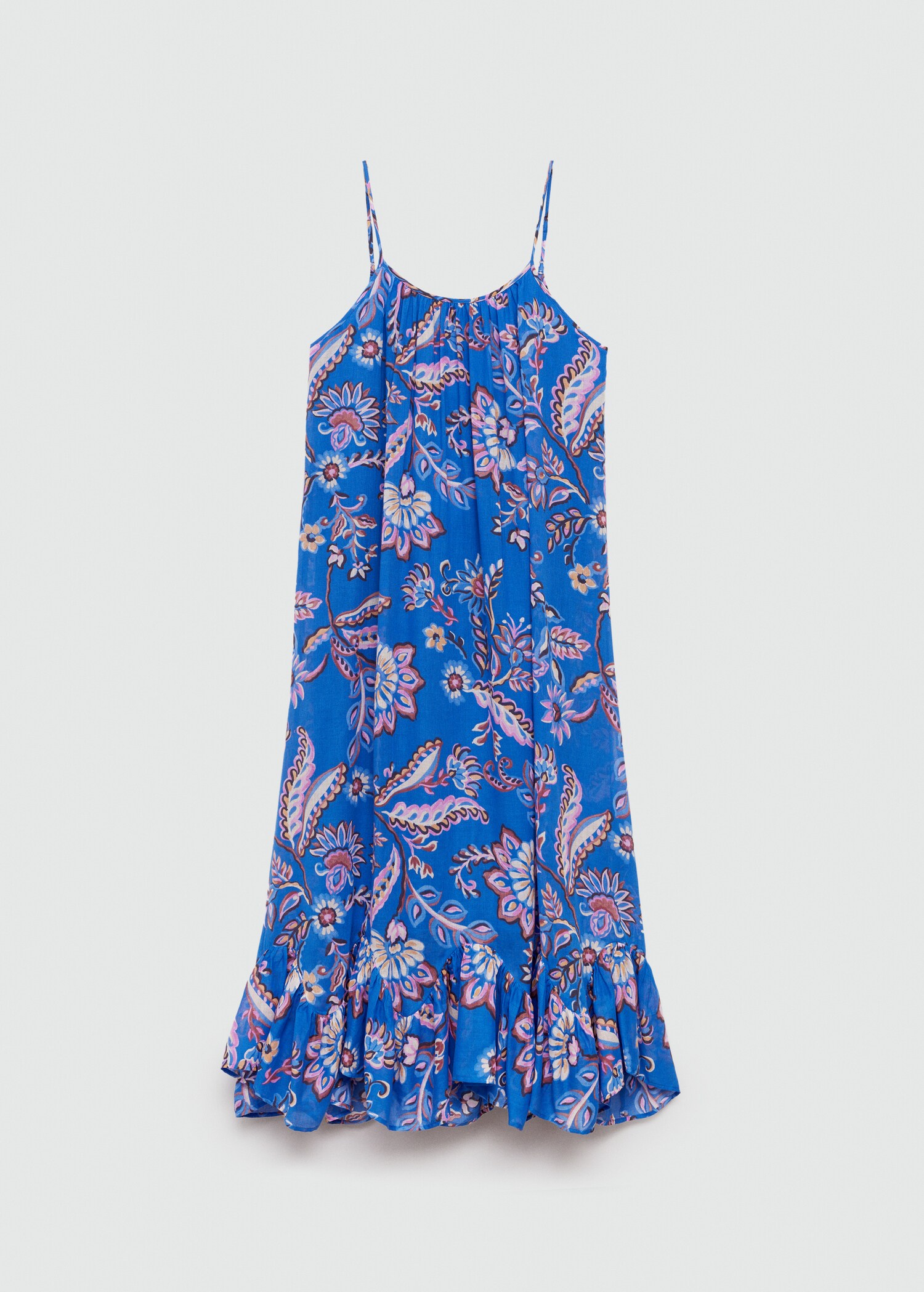 Vestido largo estampado floral - Artículo sin modelo