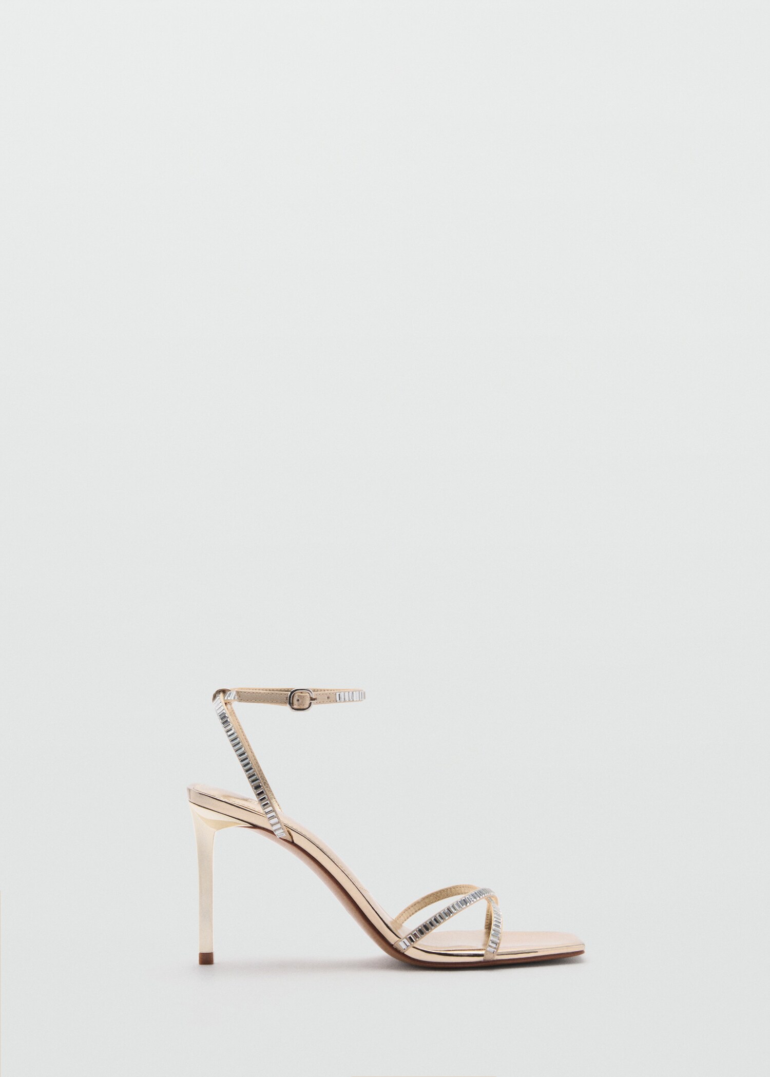 Sandalette mit Strassriemen - Artikel ohne Model