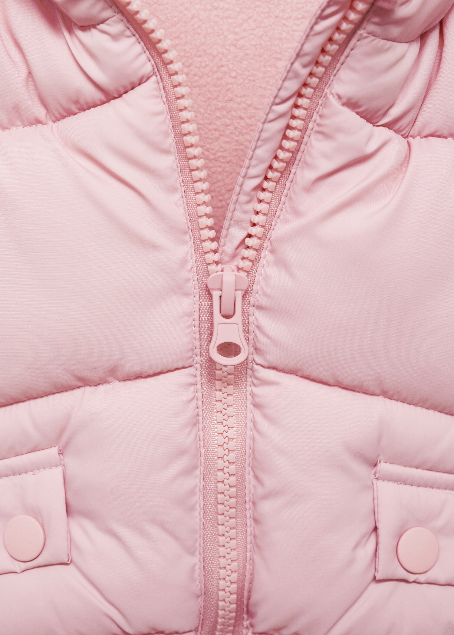 Padded fleece vest - Details of the article 8
