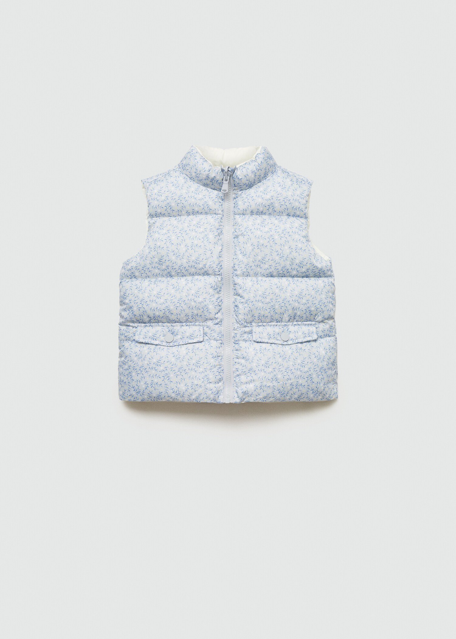 Reversible quilted gilet - Article without model