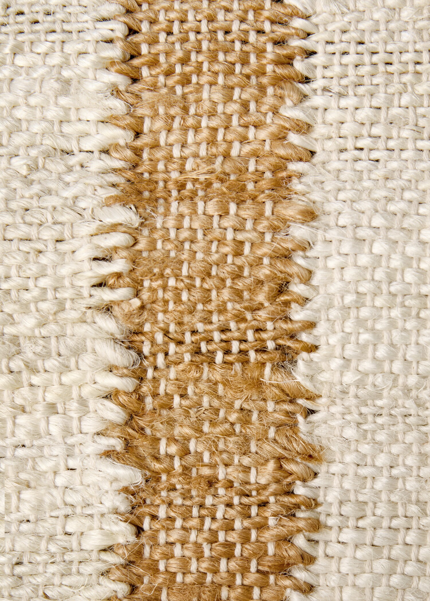 Jute and cotton-blend carpet 60x120cm - Details of the article 2