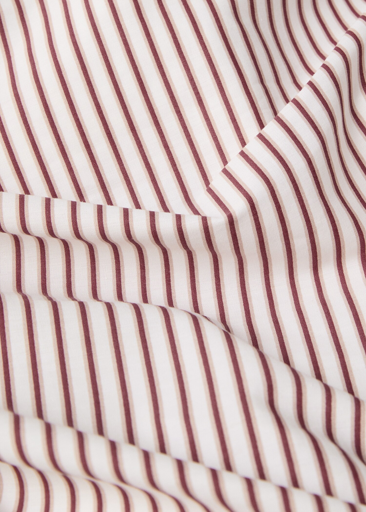 Percale cotton striped duvet cover for 90 cm bed - Details of the article 3