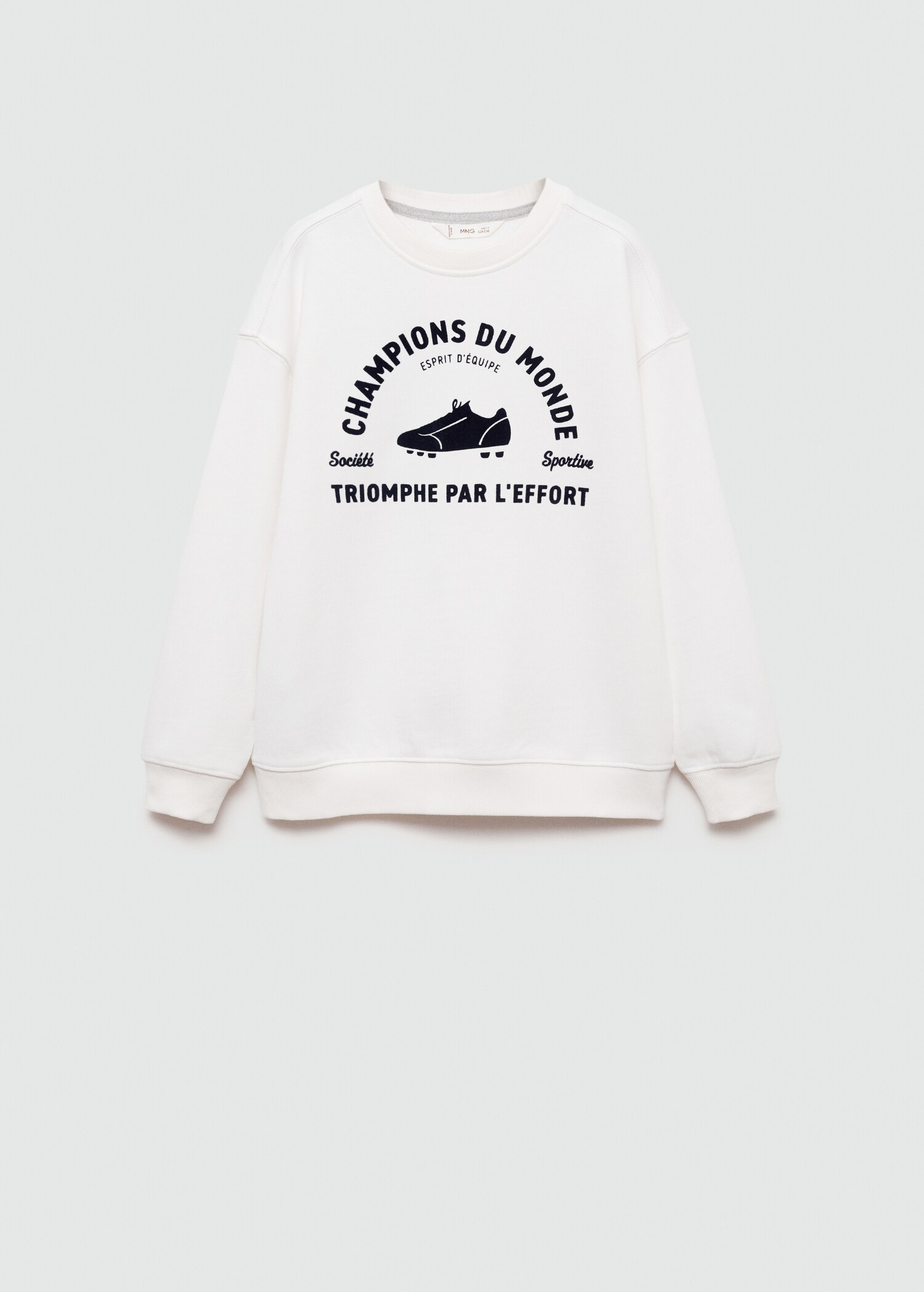 Printed cotton sweatshirt - Article without model