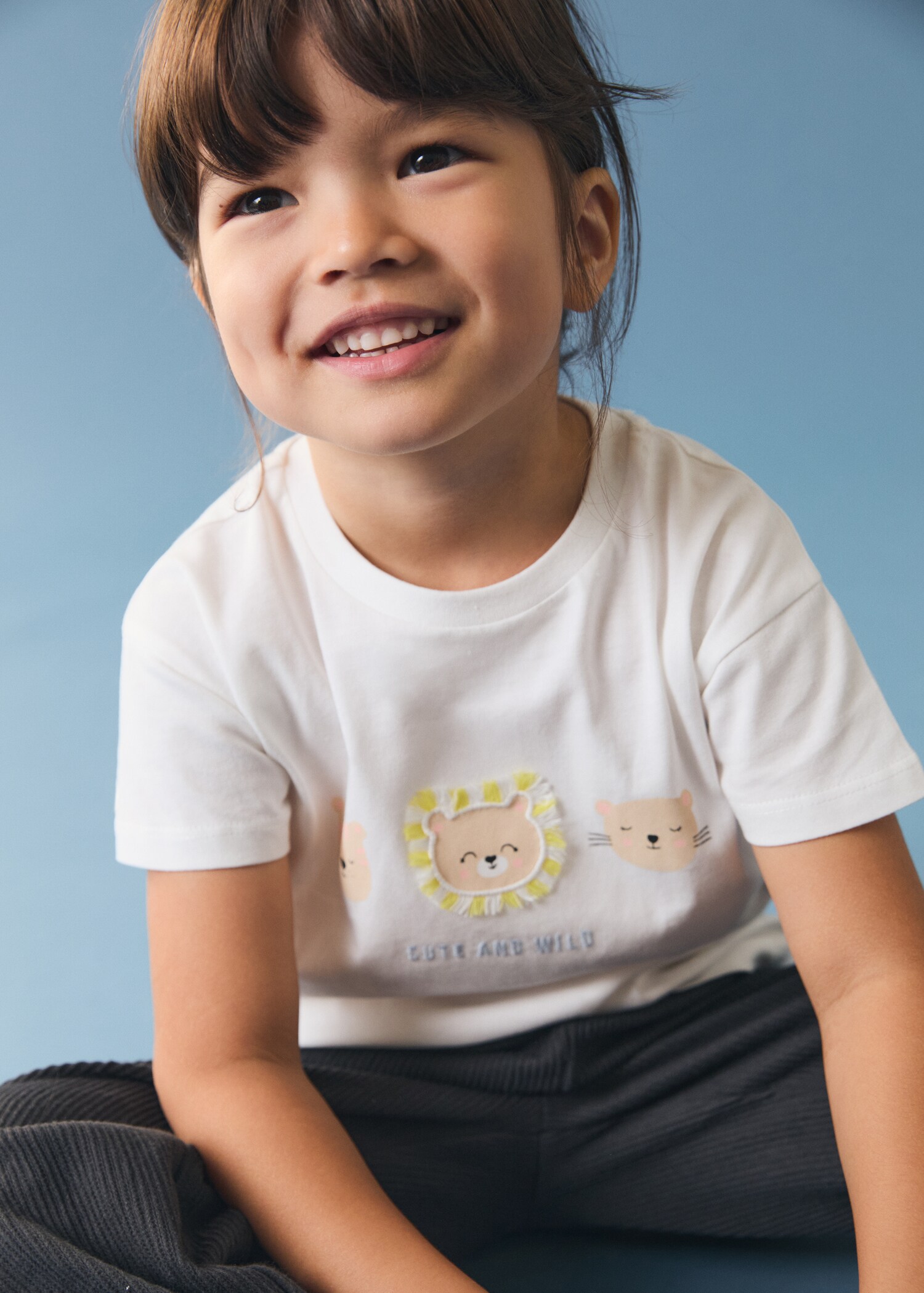 Baumwoll-T-Shirt mit Animal Print - Detail des Artikels 5