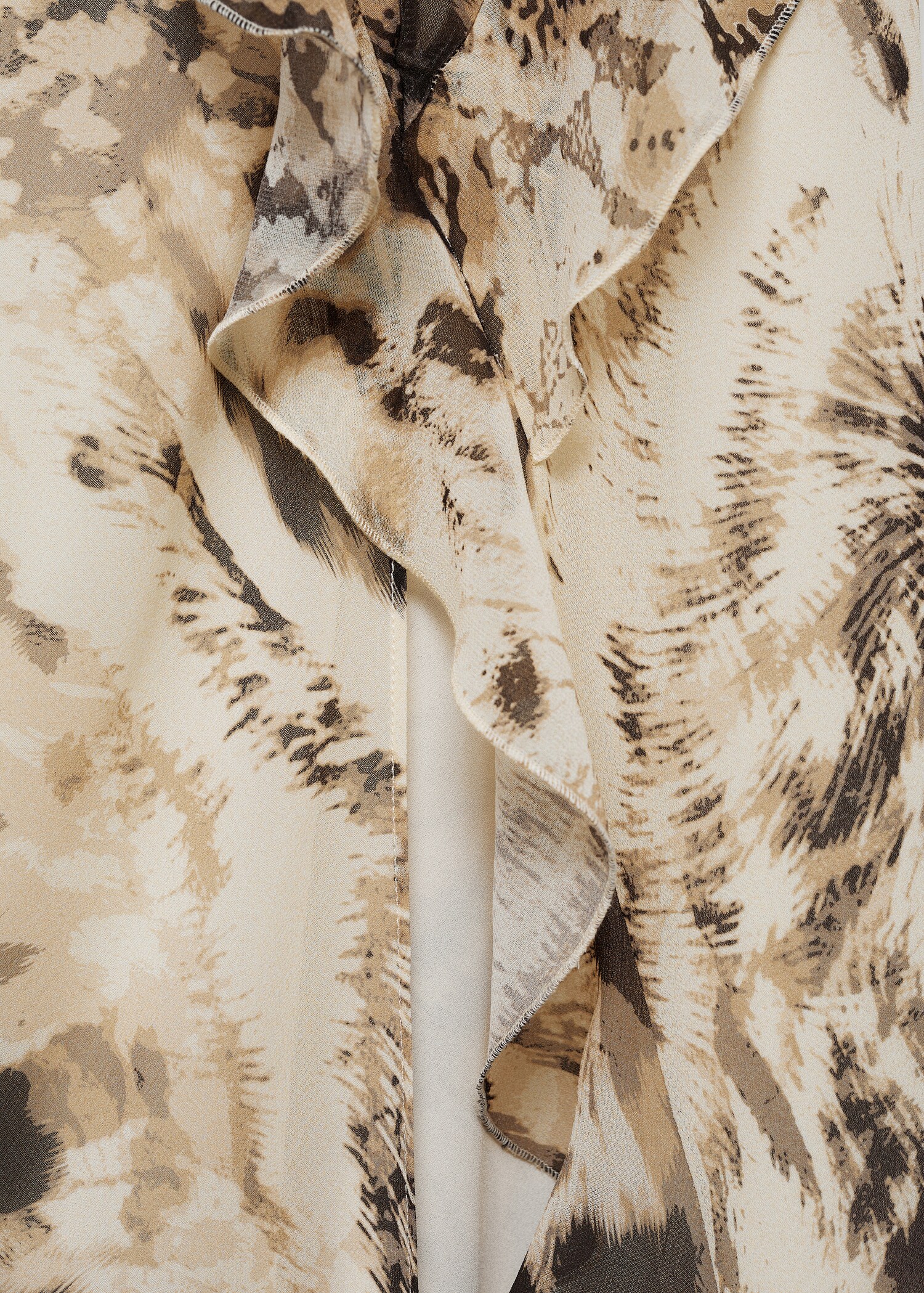 Jurk met ruches en animal print - Detail van het artikel 8