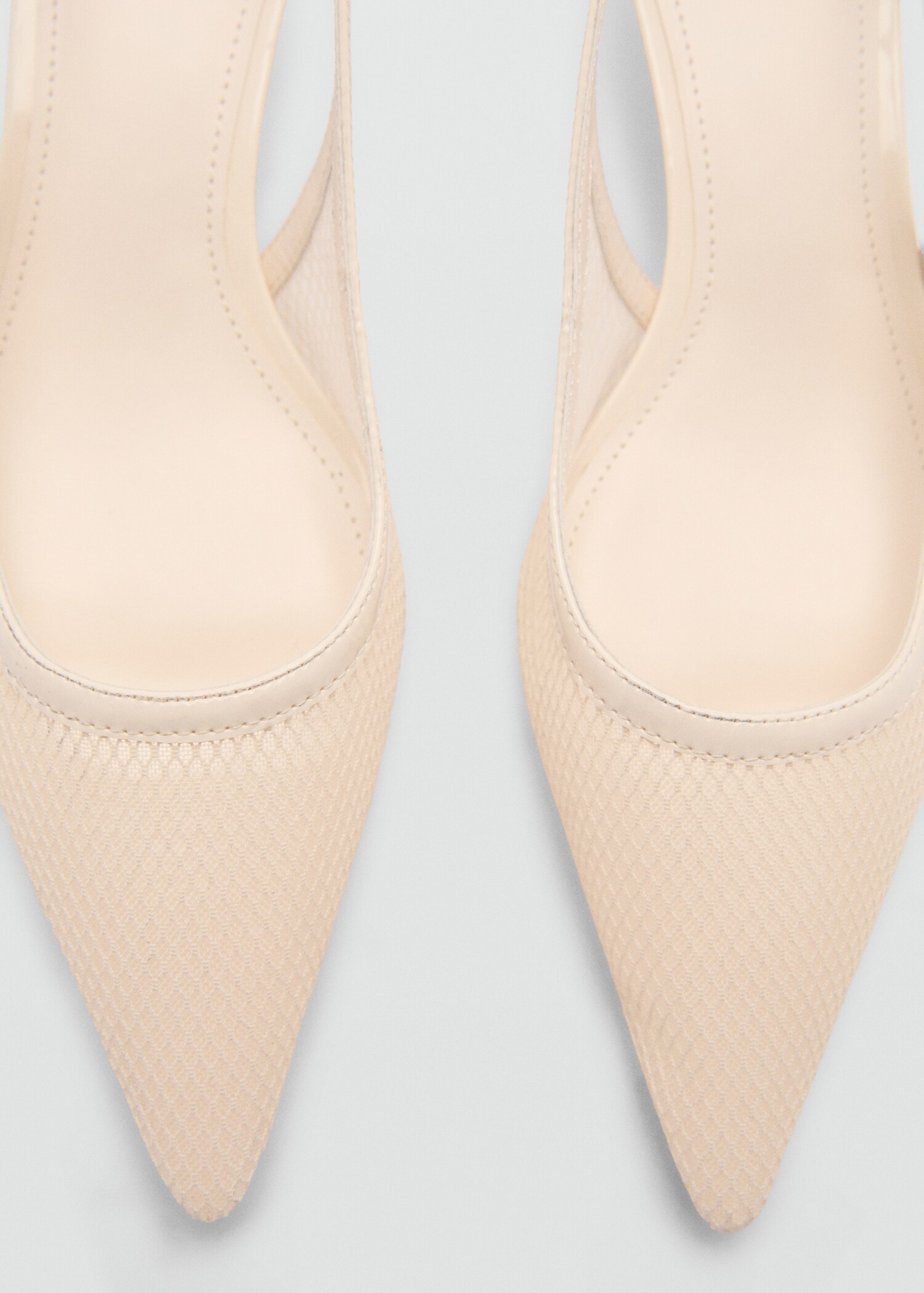 Heeled mesh shoes - Details of the article 2
