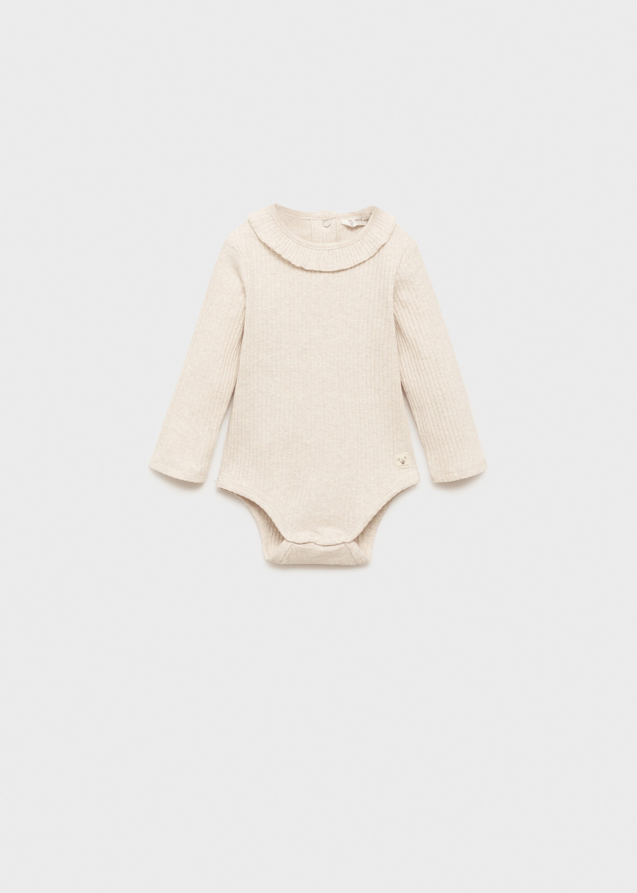 Ruffled cotton body - Article without model