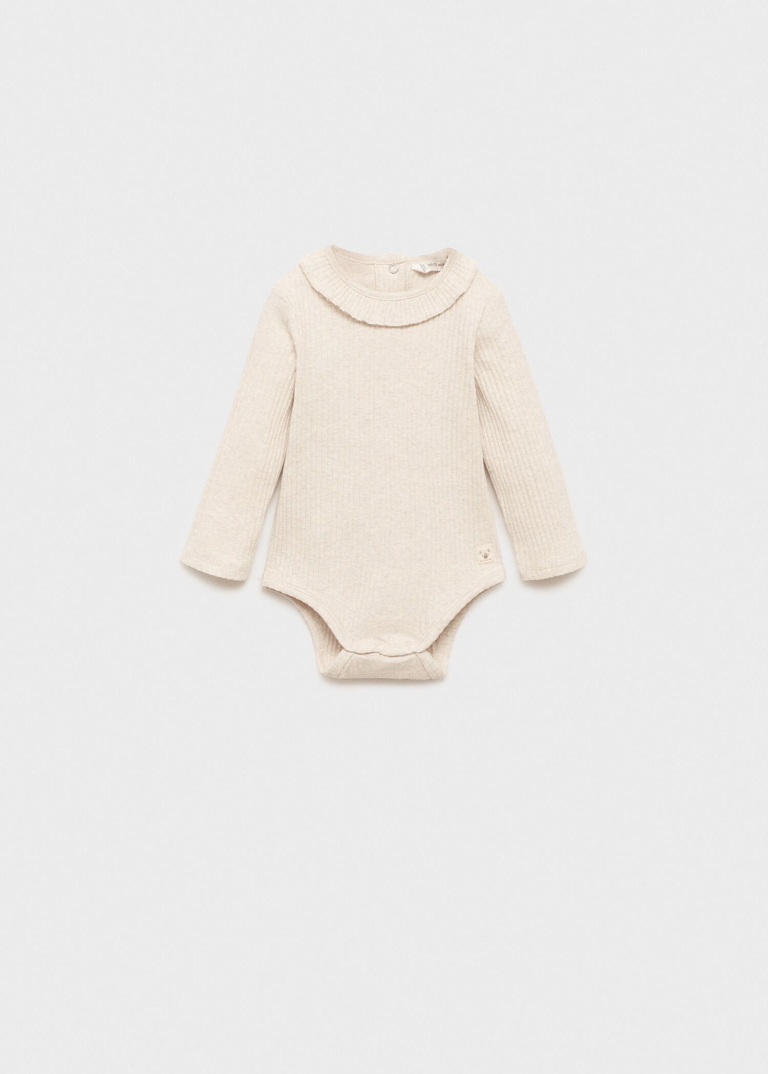 Ruffled cotton body - Article without model