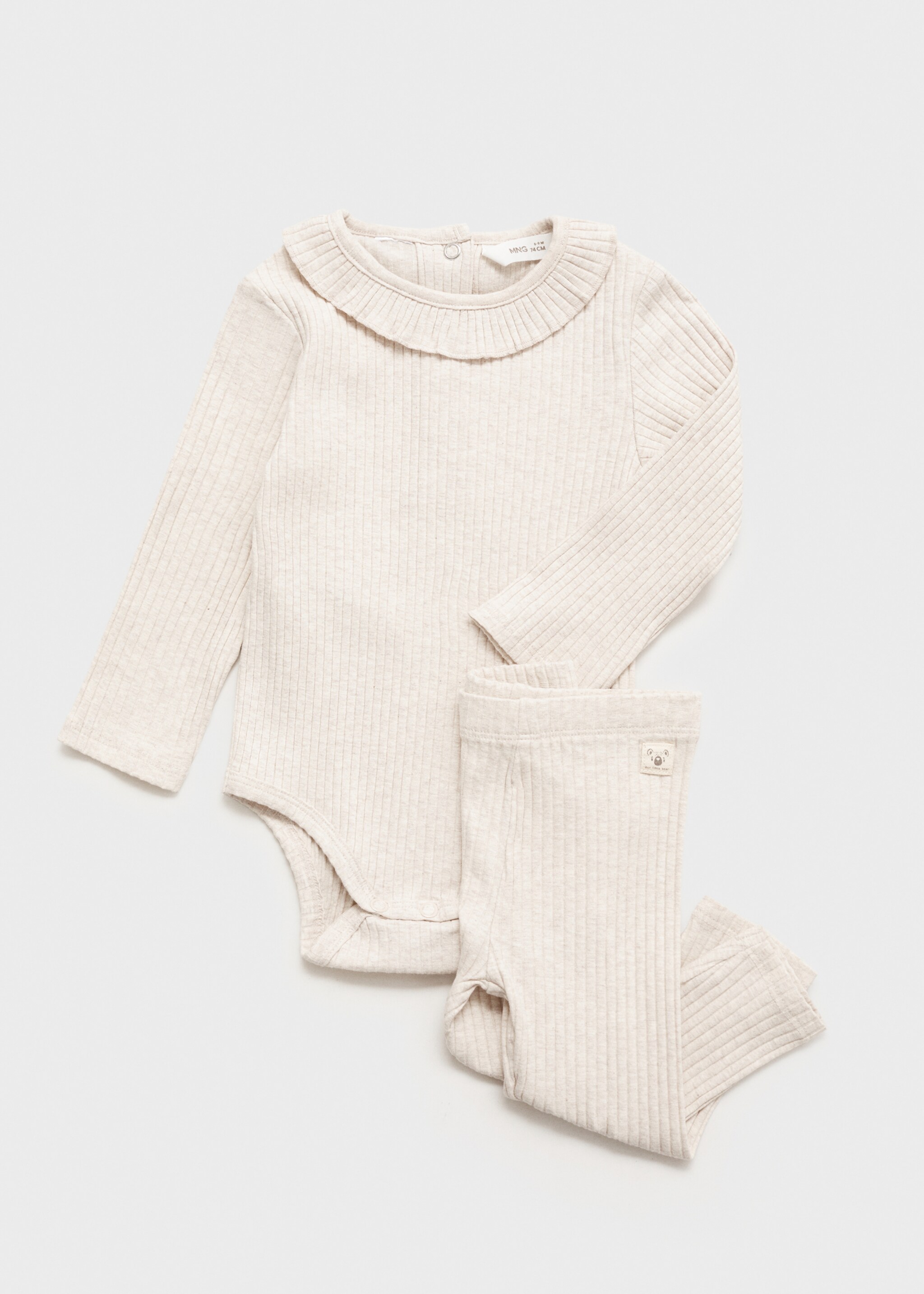Ruffled cotton body - Details of the article 5