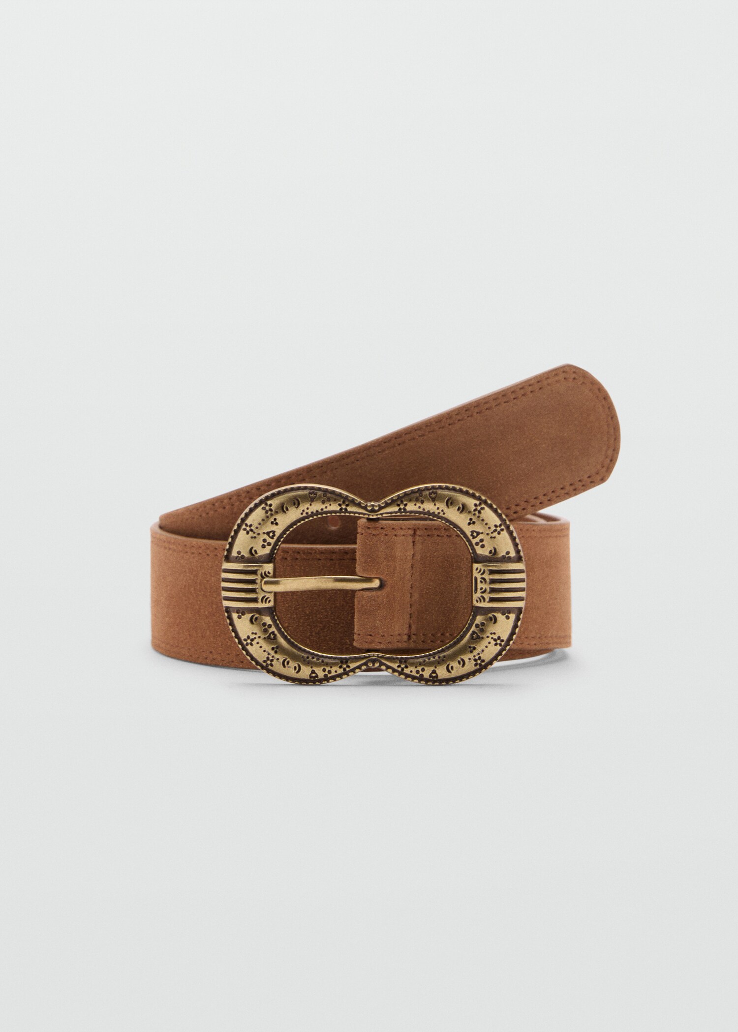 Buckle leather belt - Article without model