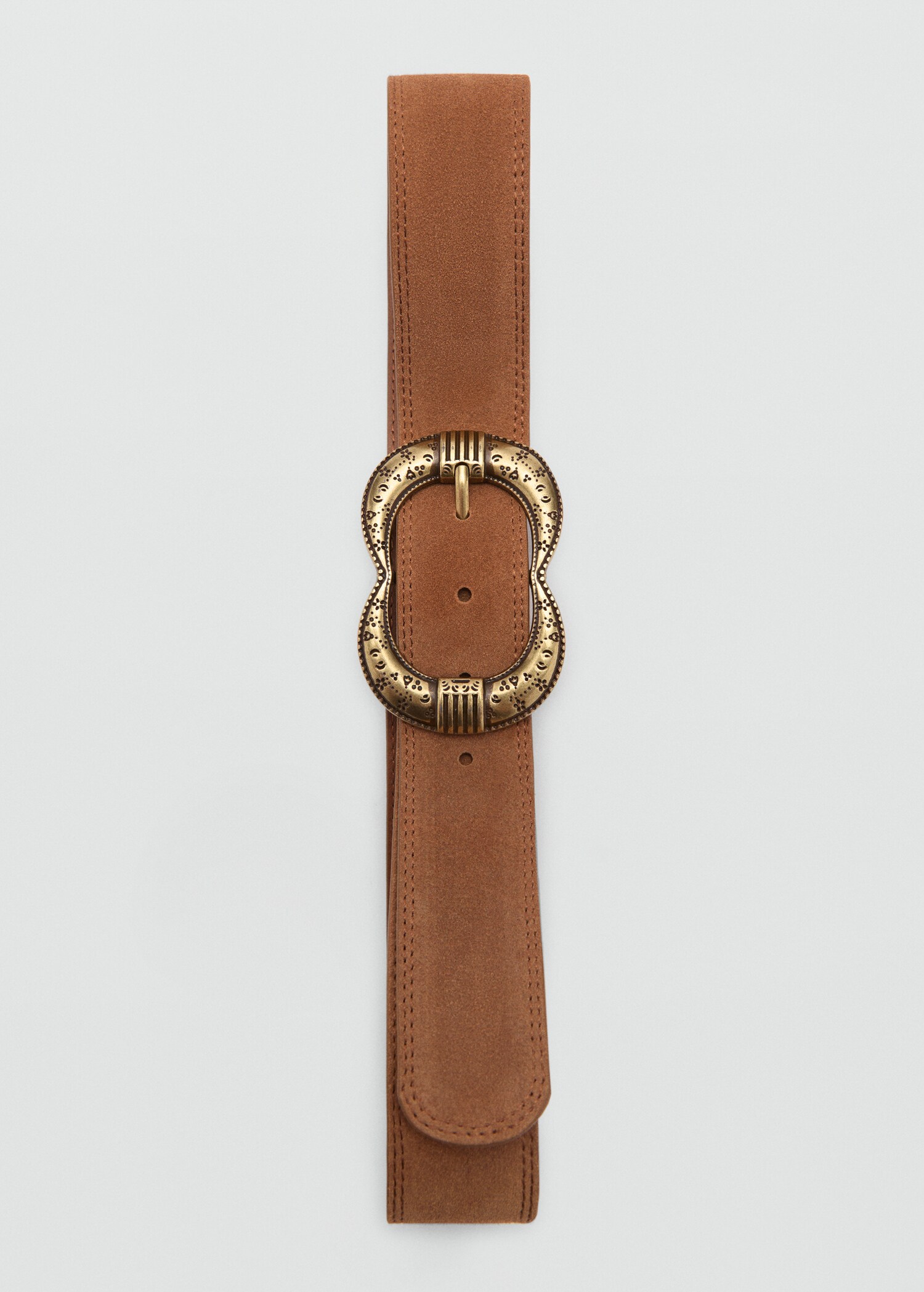 Buckle leather belt - Details of the article 2