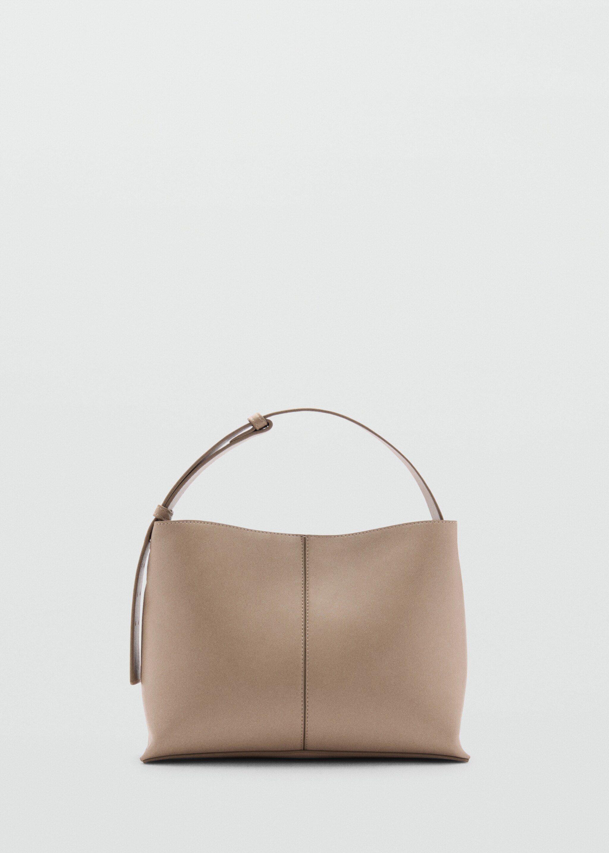 Minishopper schoudertas - Artikel zonder model, Gebroken wit. Ref: 77014021-00.