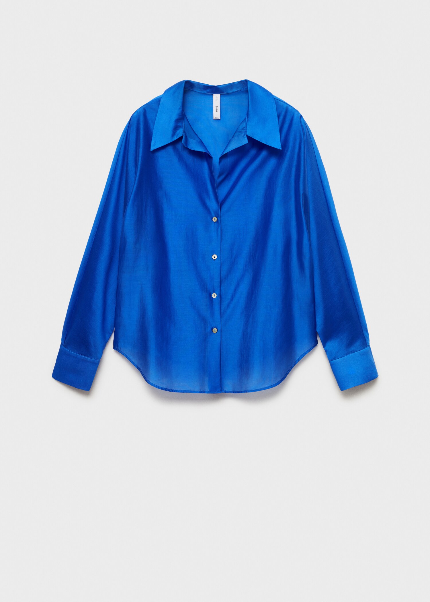 Satin lyocell shirt - Article without model