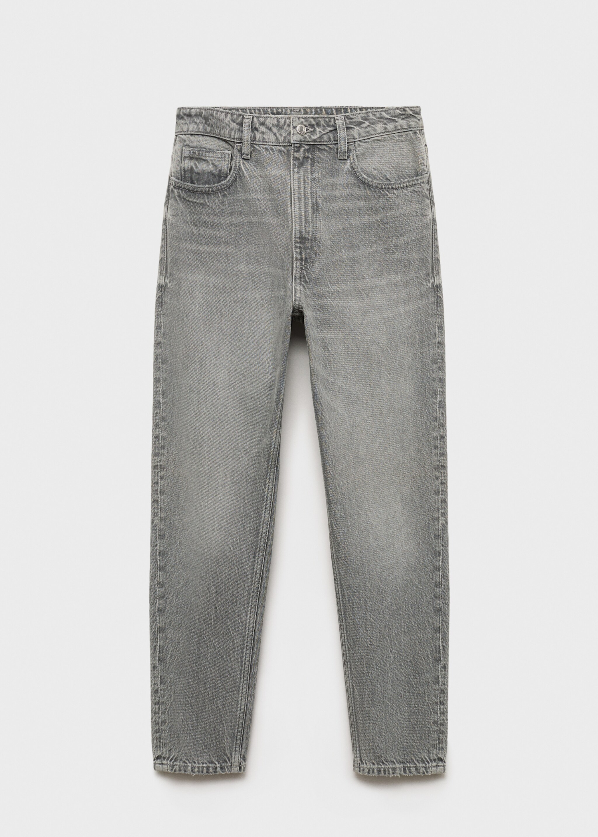 Jean Mom2000 mom taille haute - Article sans modèle, Gris denim. Ref: 77014024-00.