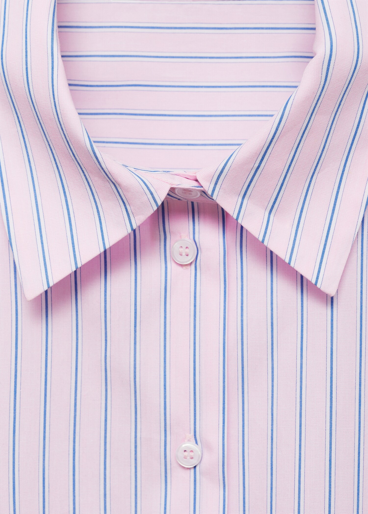 Striped cotton shirt - Details of the article 8