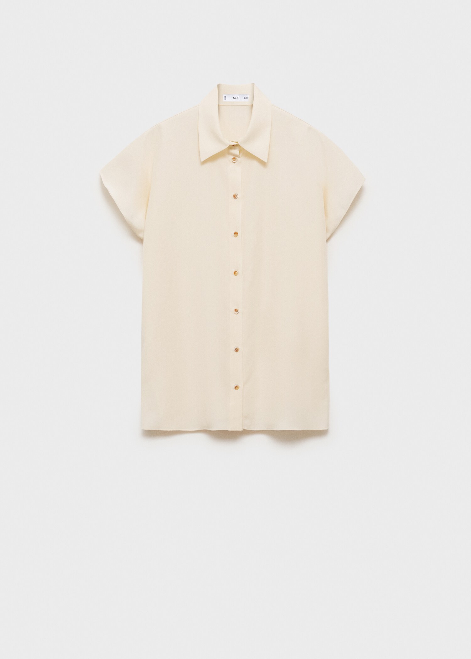 Short-sleeved lyocell shirt - Article without model