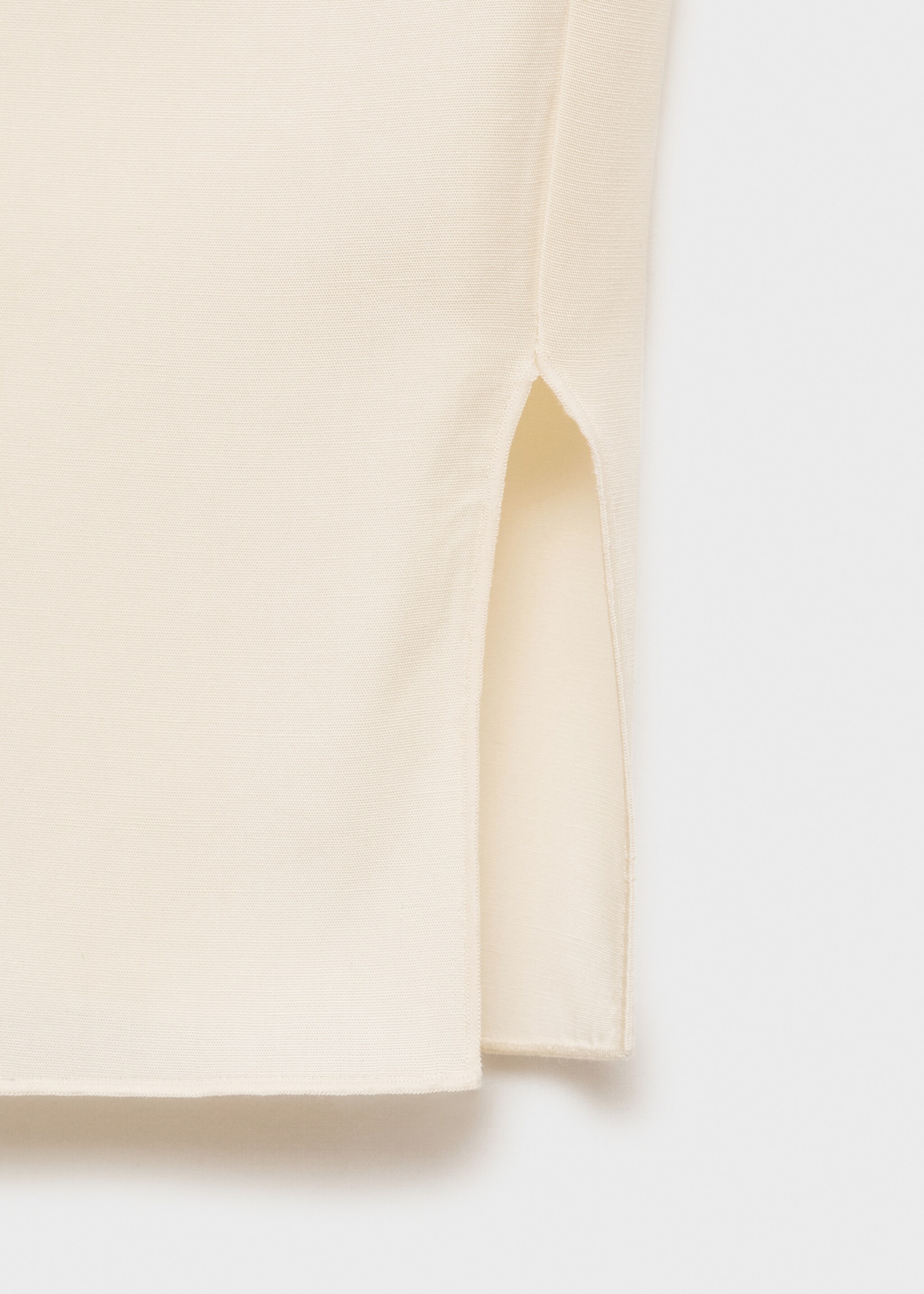 Short-sleeved lyocell shirt - Details of the article 0