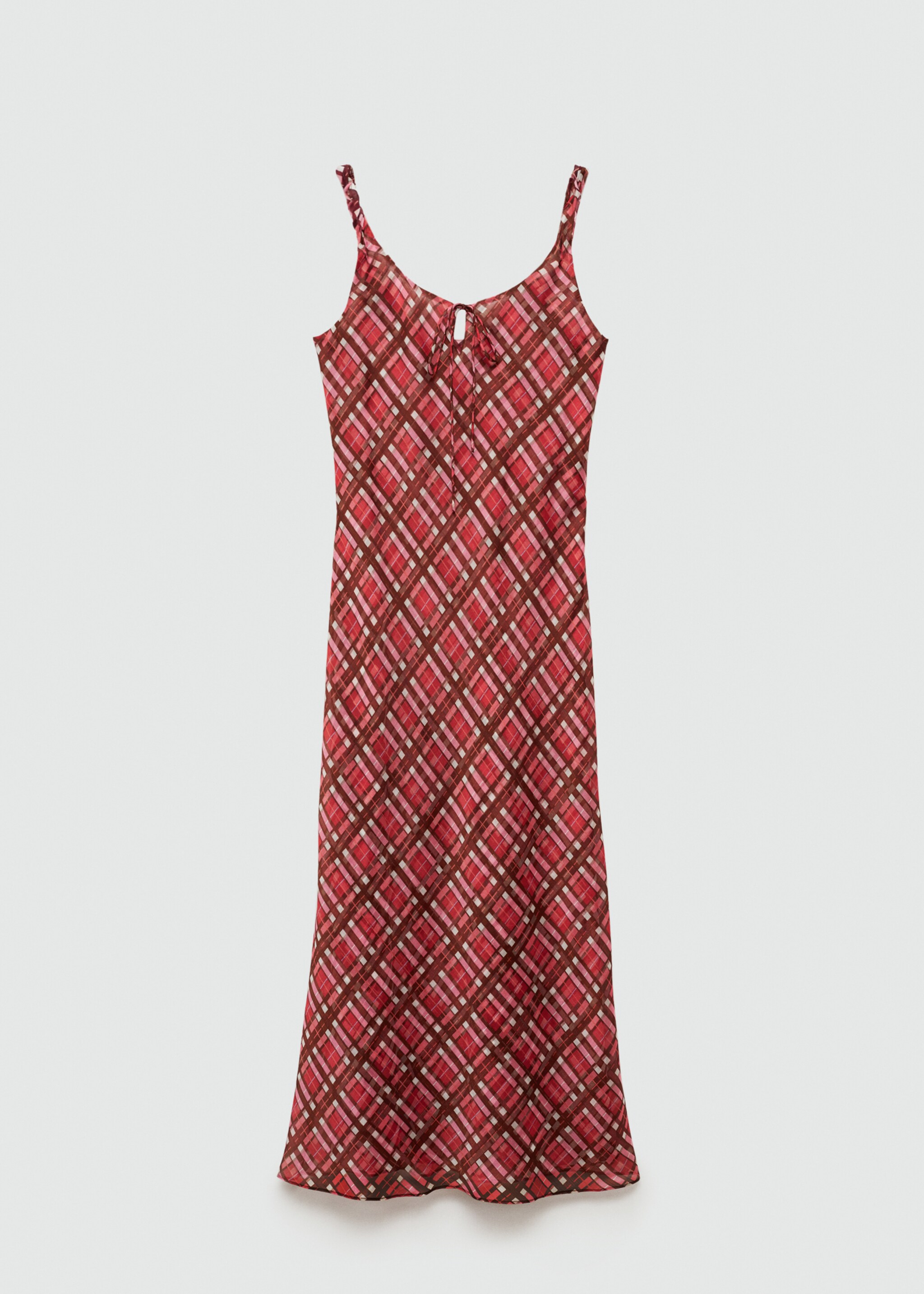 Robe longue carreaux - Article sans modèle