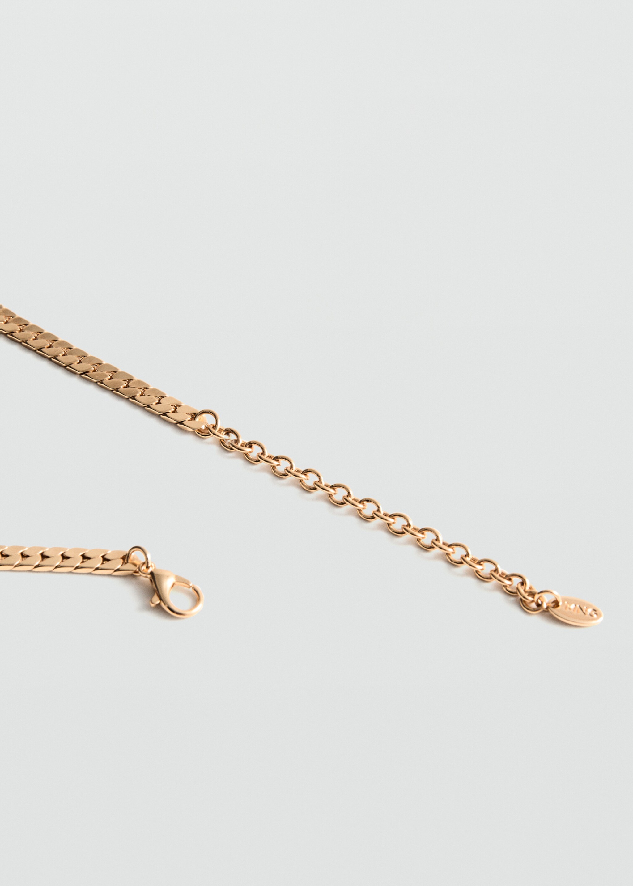 Platte schakelketting - Middenvlak