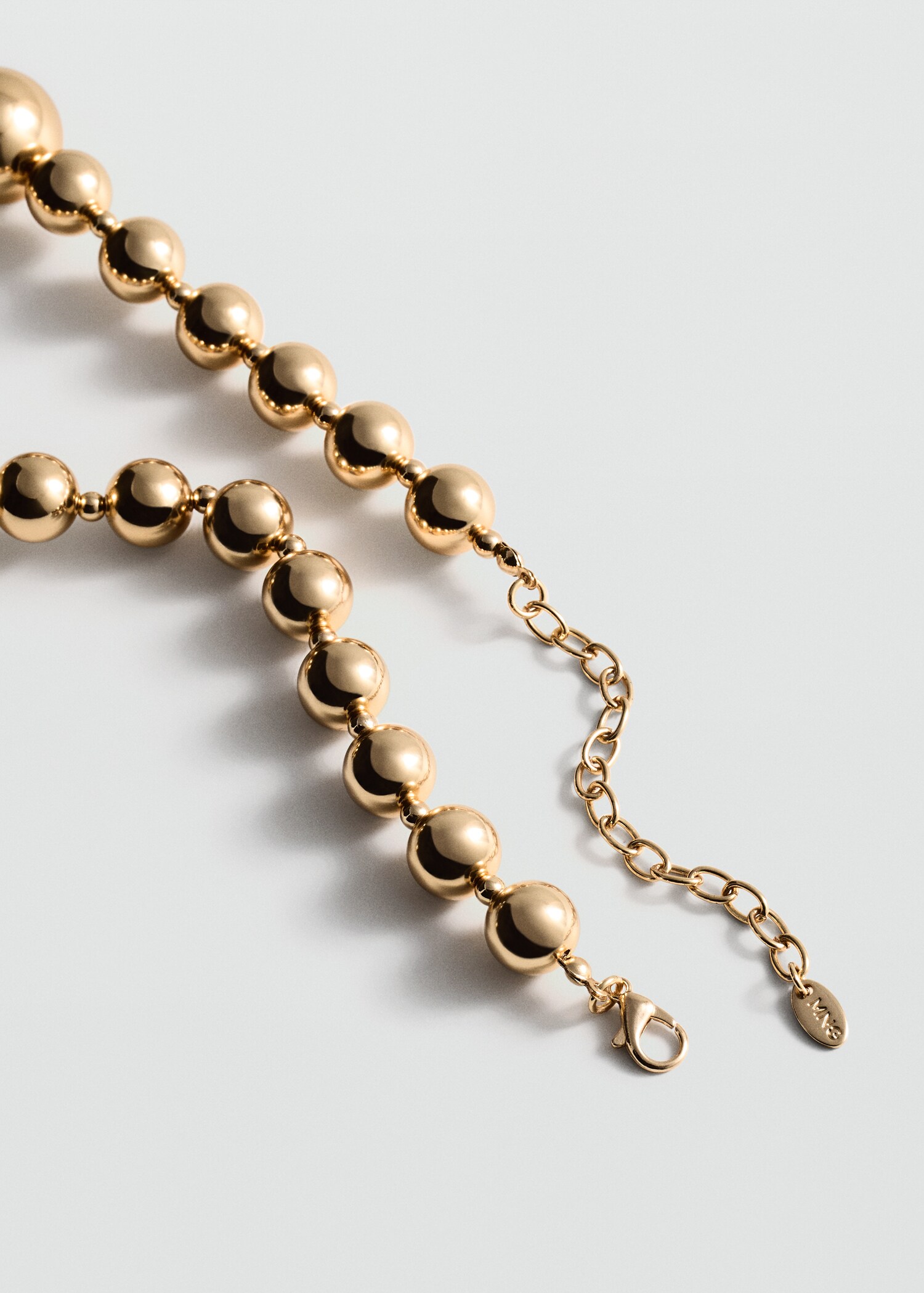 Combined beads necklace - Details of the article 1