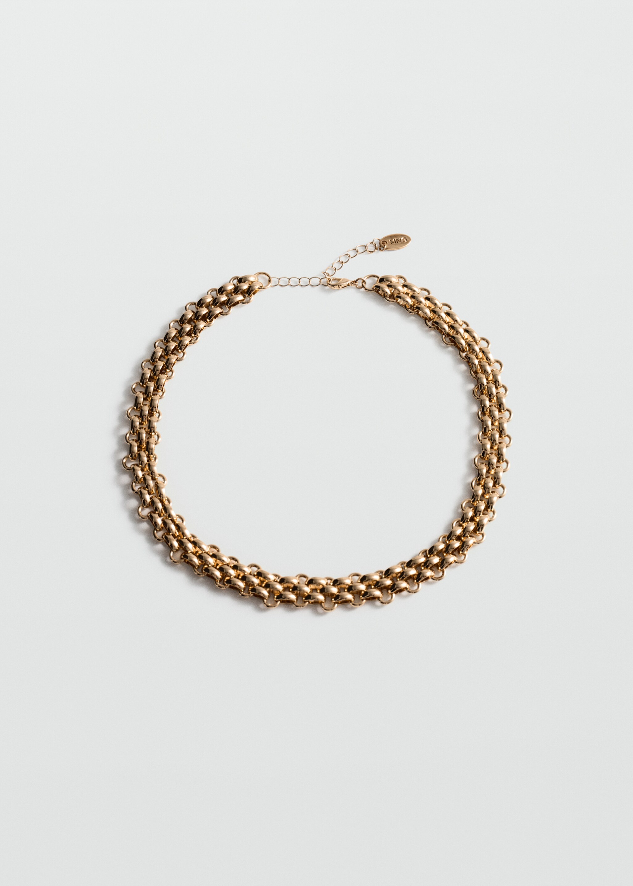 Link necklace - Article without model, Gold. Ref: 77014057-00.