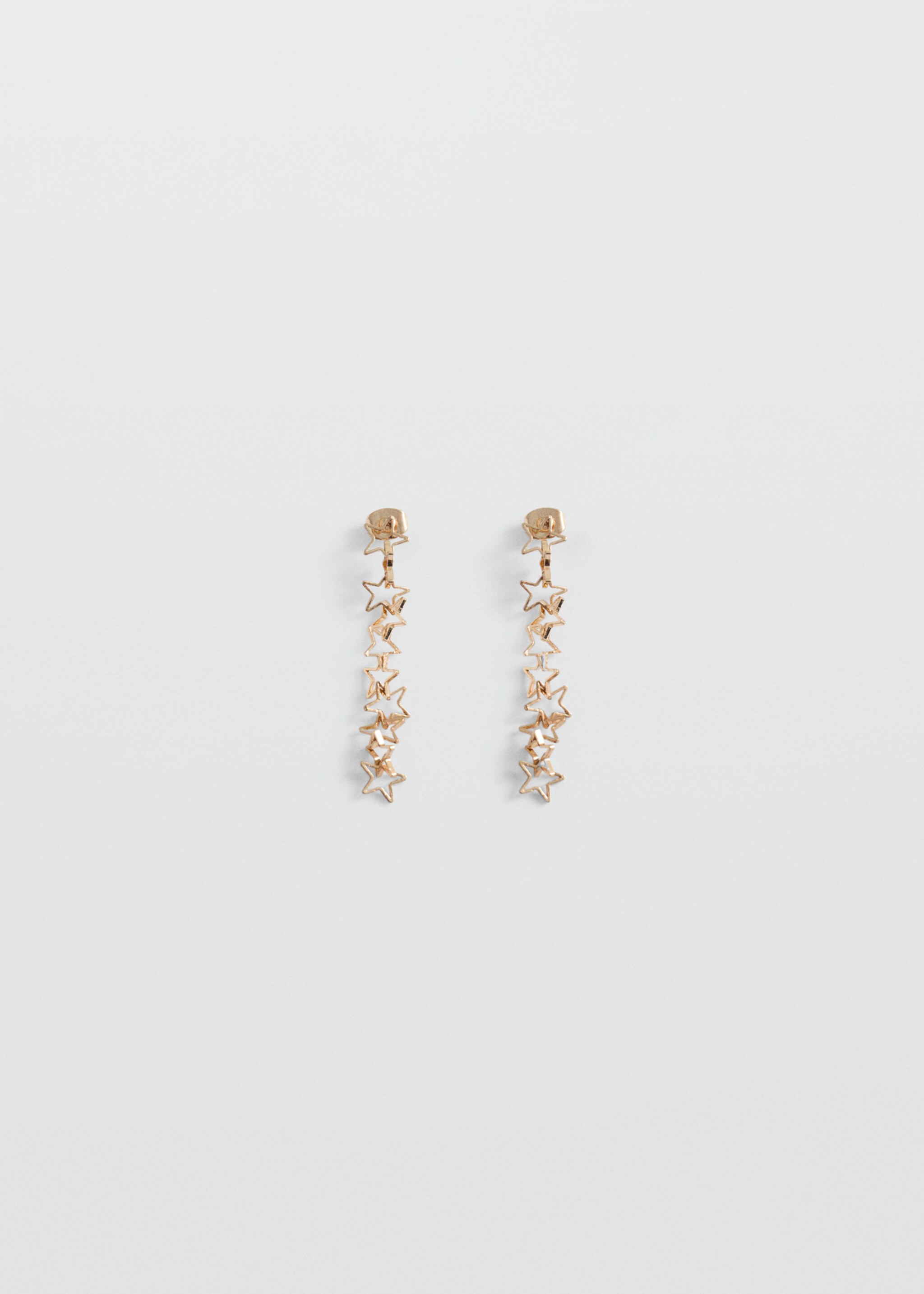 Long star earrings - Article without model