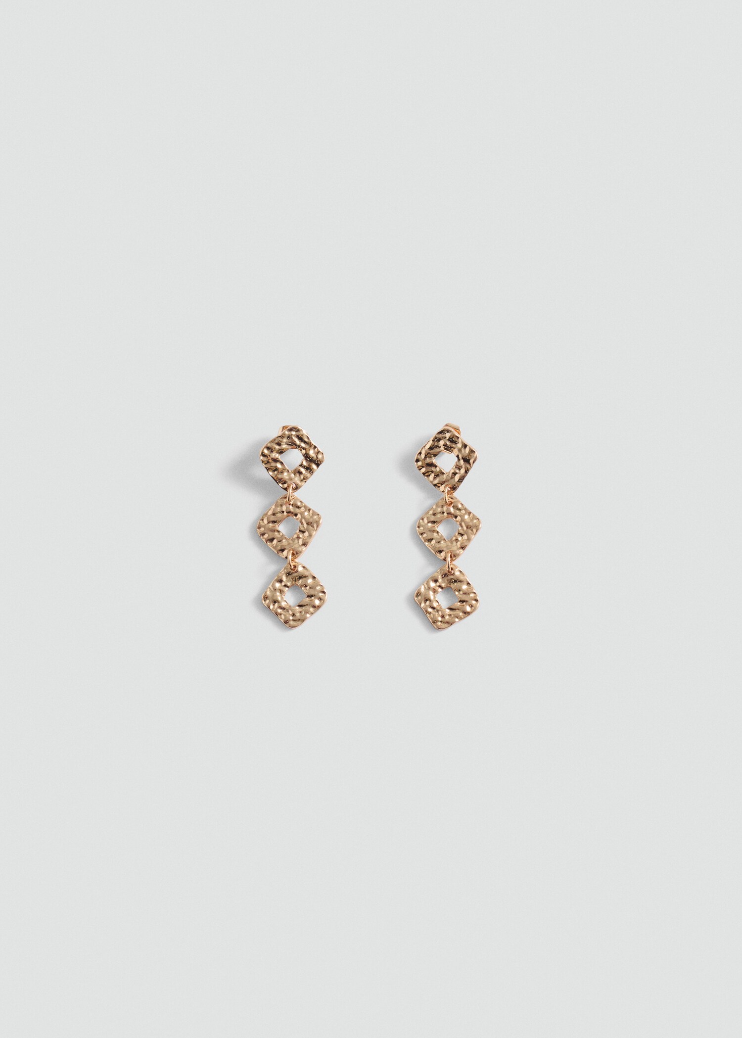 Rhombus earrings - Article without model