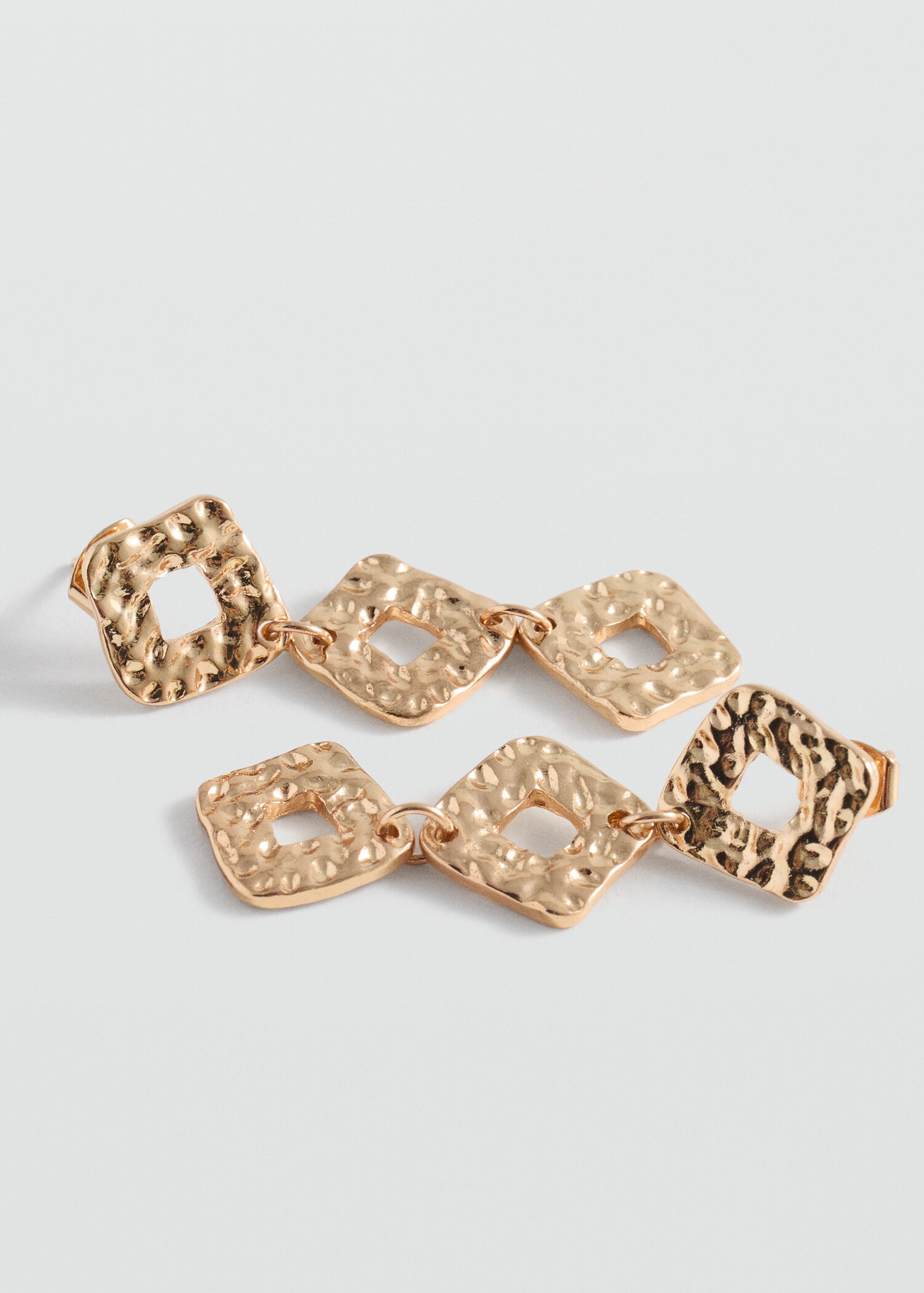Rhombus earrings - Details of the article 1