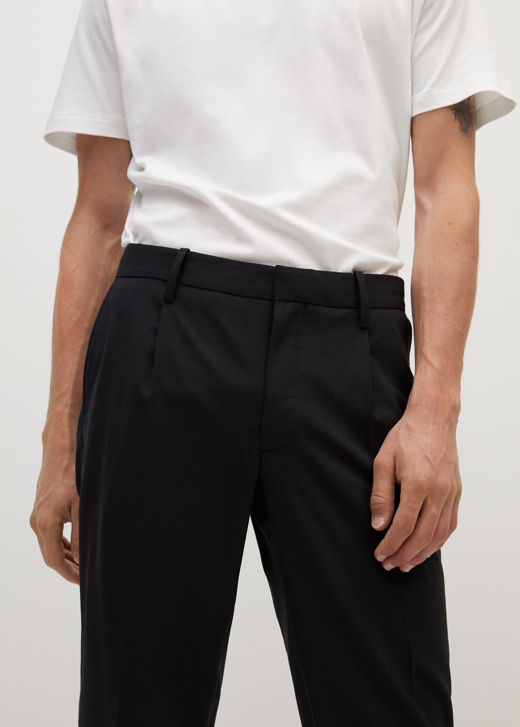 Camisa traje regular fit gemelos - Detalle del artículo 1